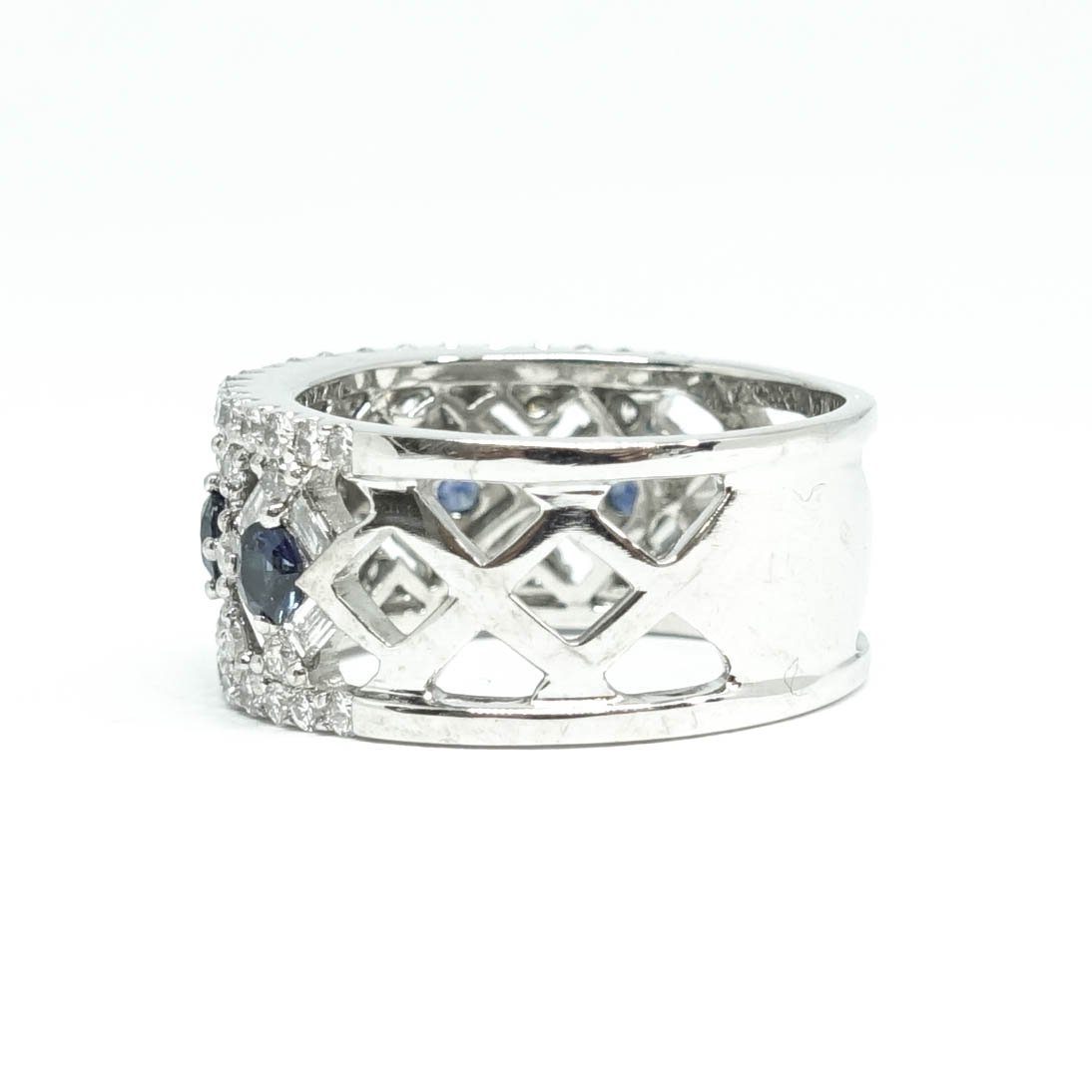 Diamond and Sapphire Ring
