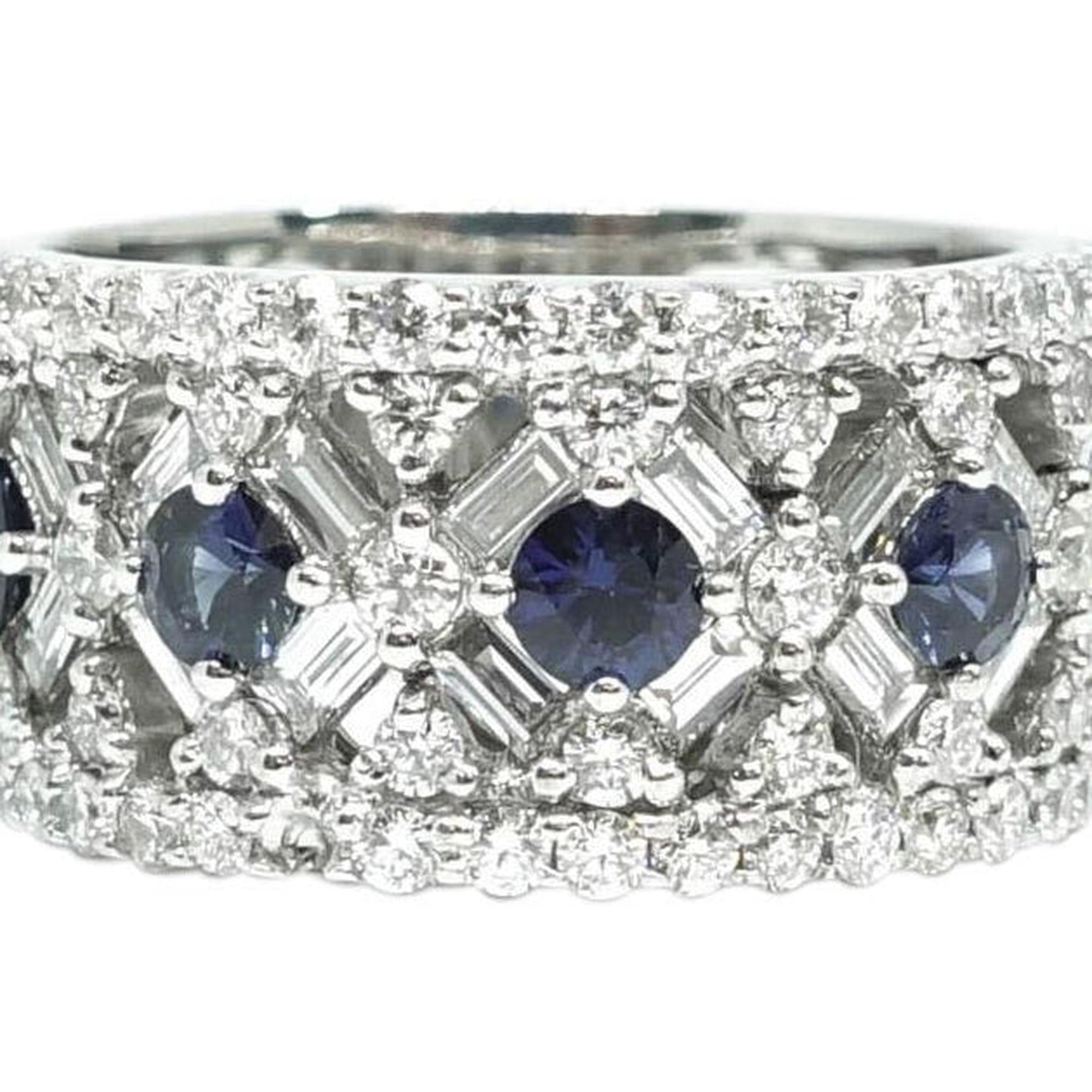 Diamond and Sapphire Ring