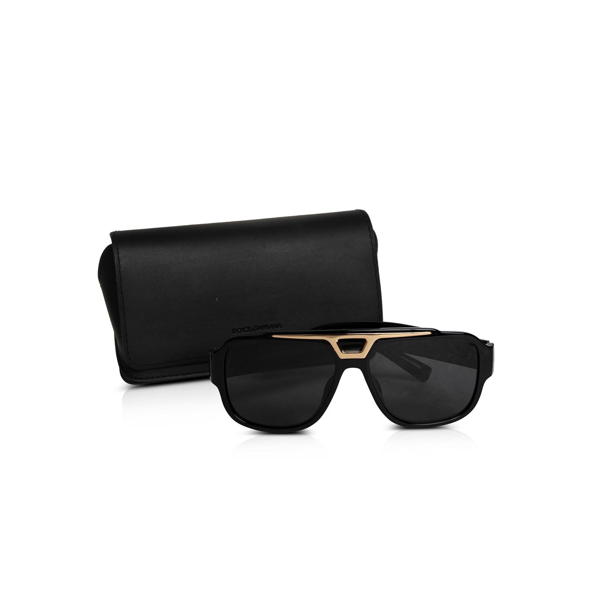 Dolce & Gabbana DG4389-F DG Crossed Sunglasses w/ Case