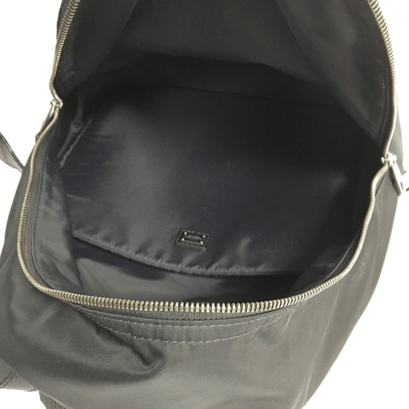 Dolce and Gabanna Black Nylon Vulcano Backpack