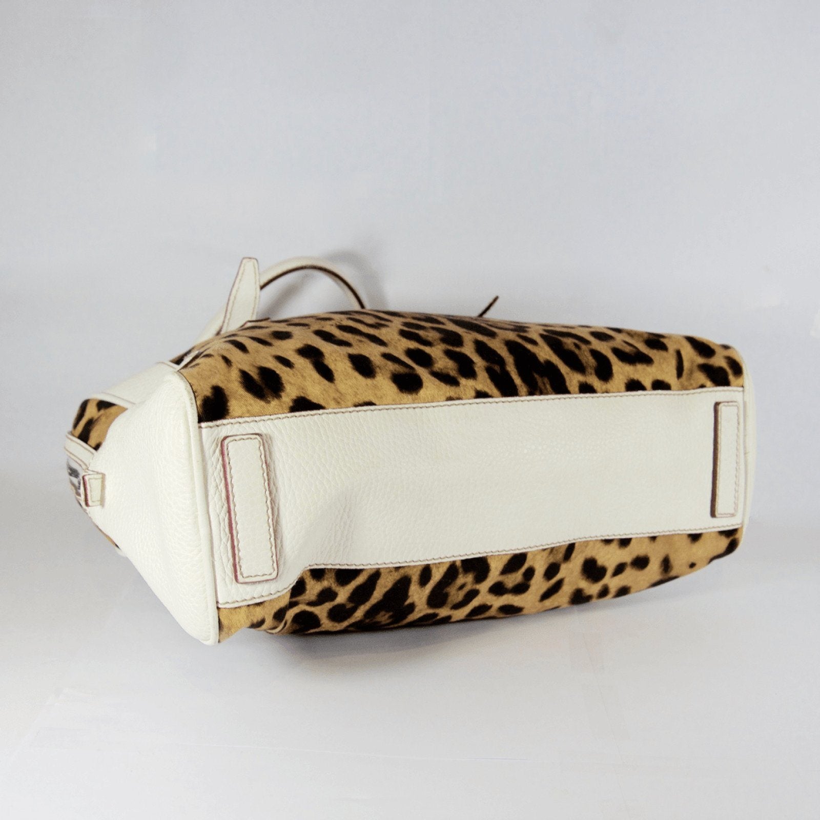 Dolce and Gabbana Leopard Animalier Tote