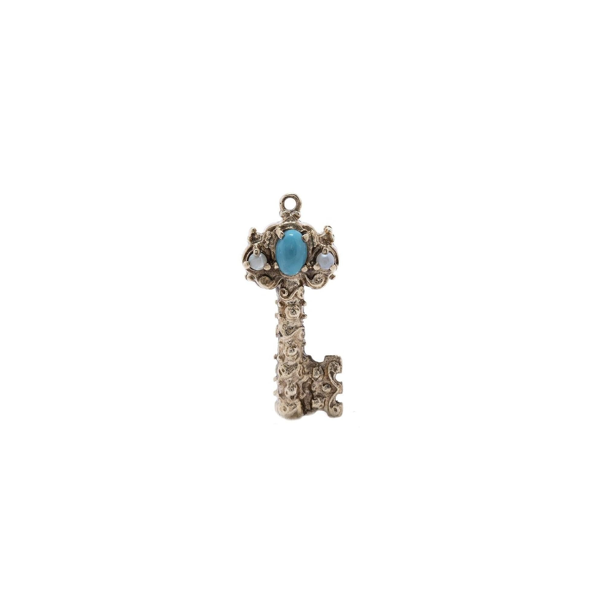 Double Sided Key Pendant