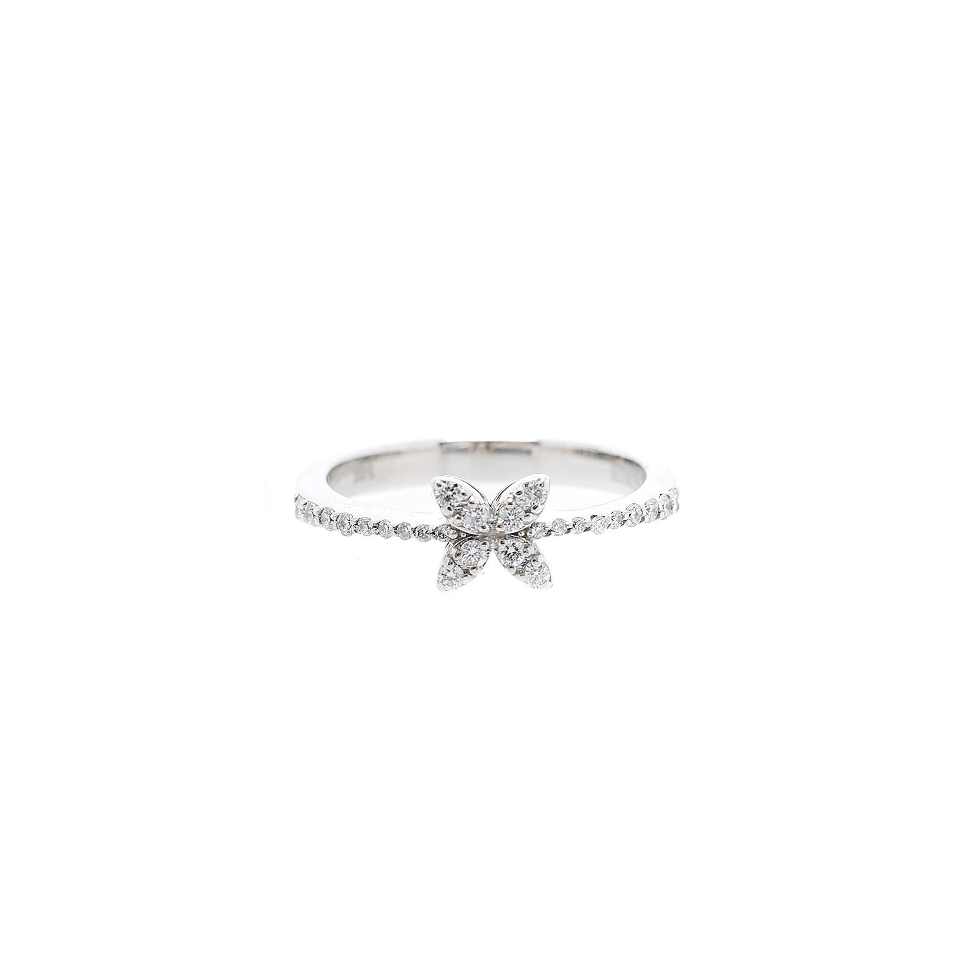 EFFY Pave Classica Diamond Butterfly Ring
