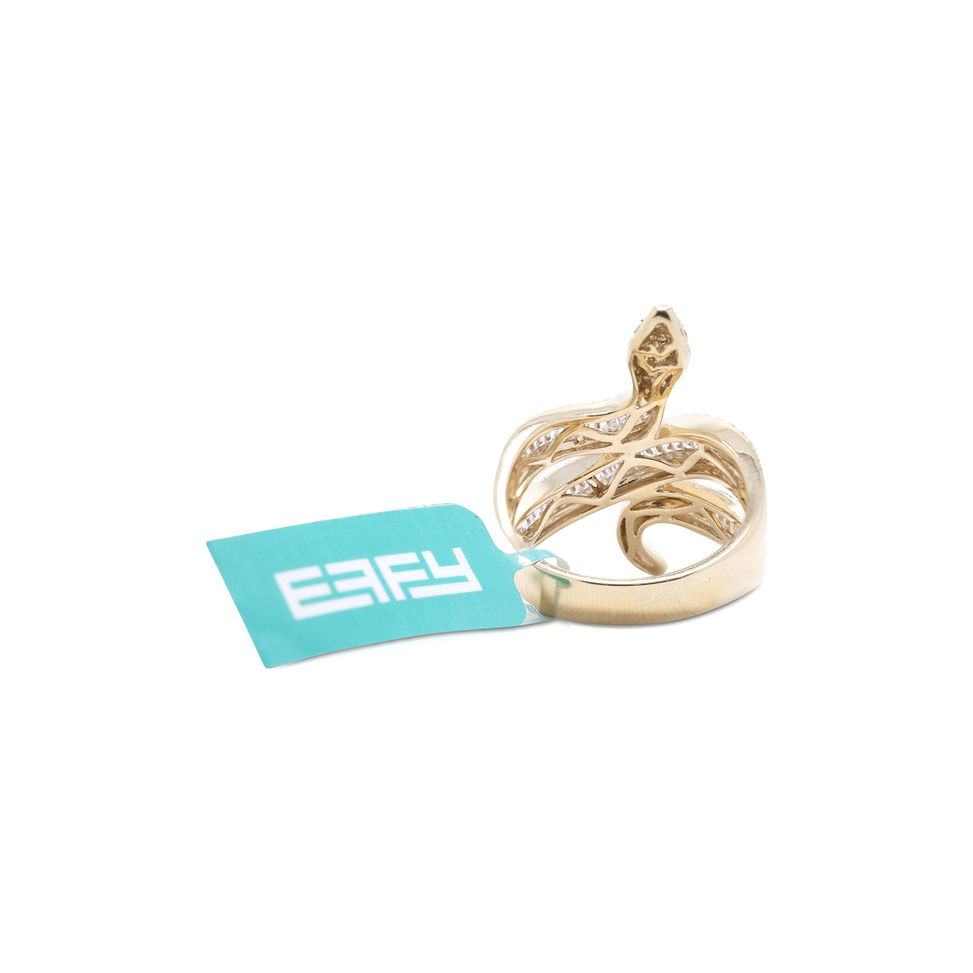 EFFY Safari Snake Diamond Ring w/ Box