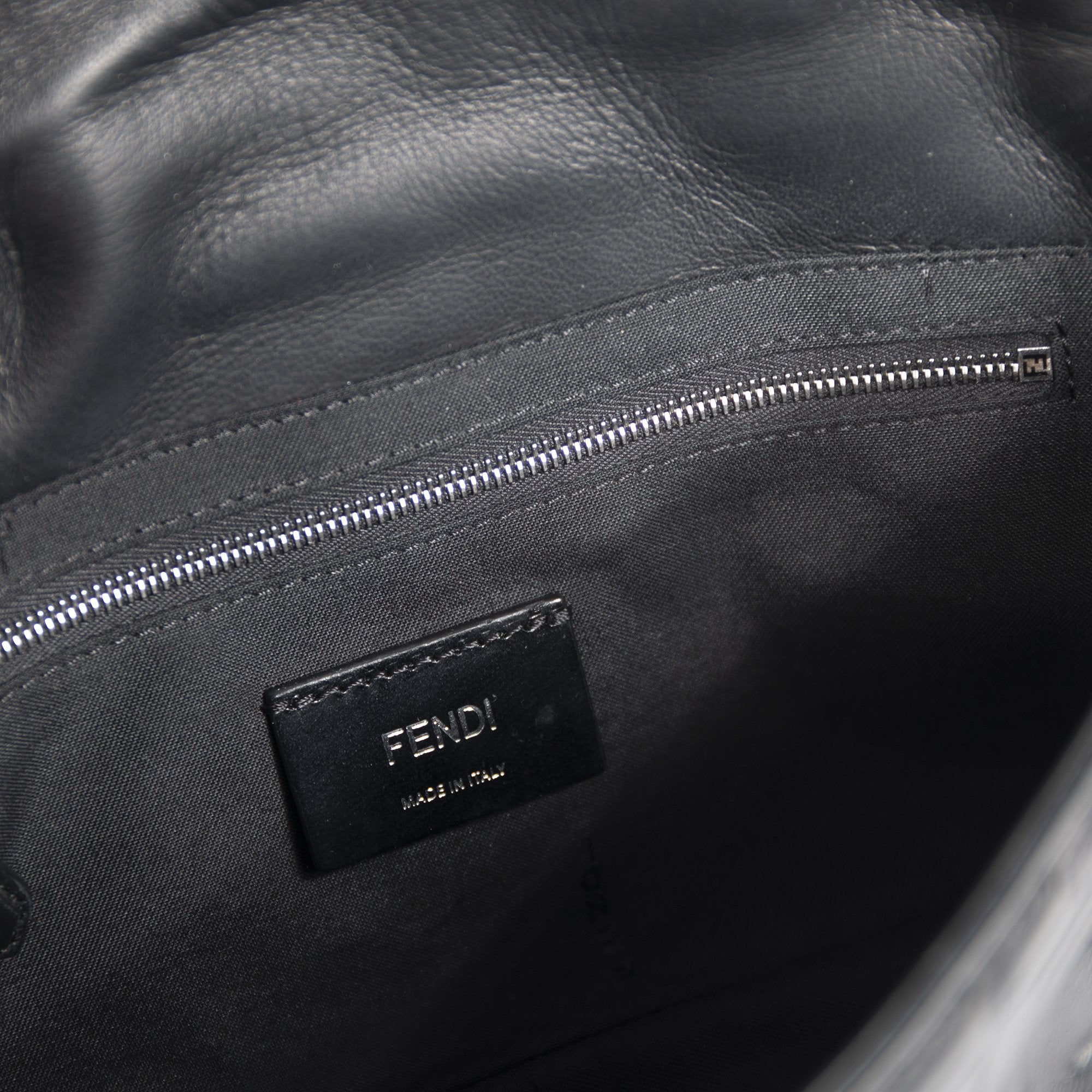 Fendi 2020 FF Zucca Logo Baguette Bag w/ Box