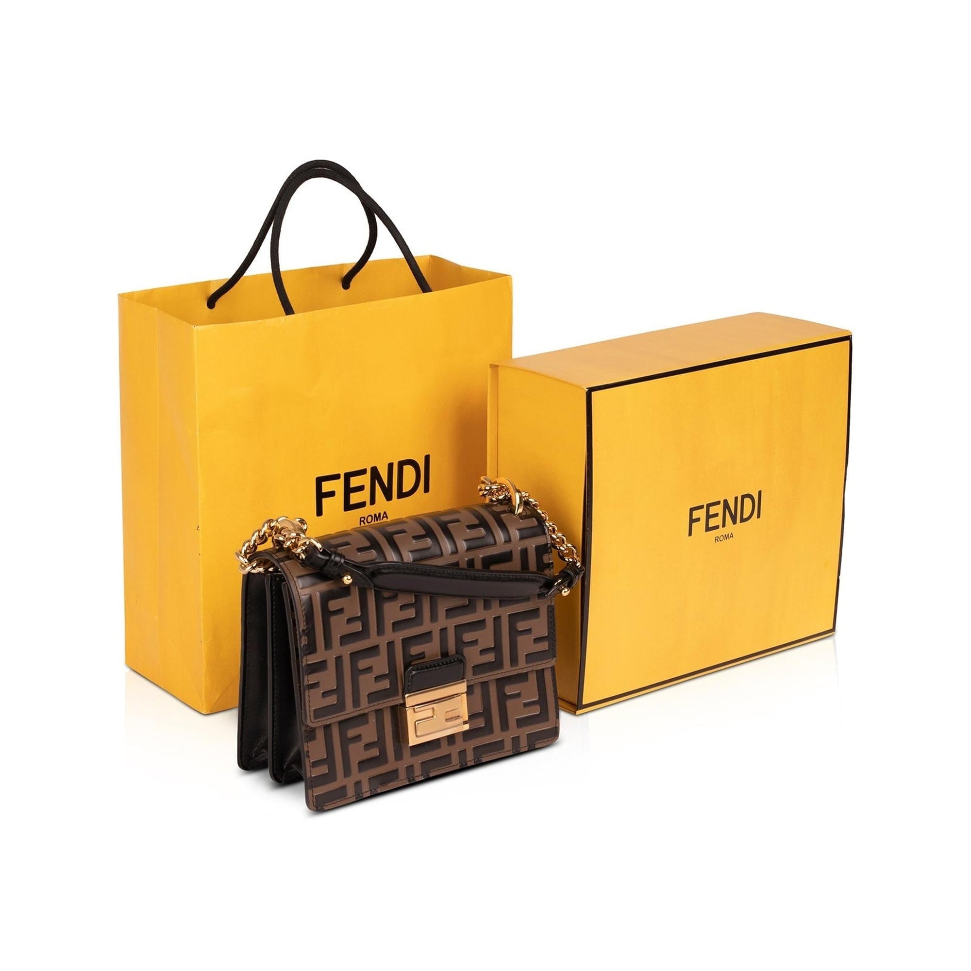 Fendi 2021 Small Kan U Shoulder Bag w/ Box & Receipts