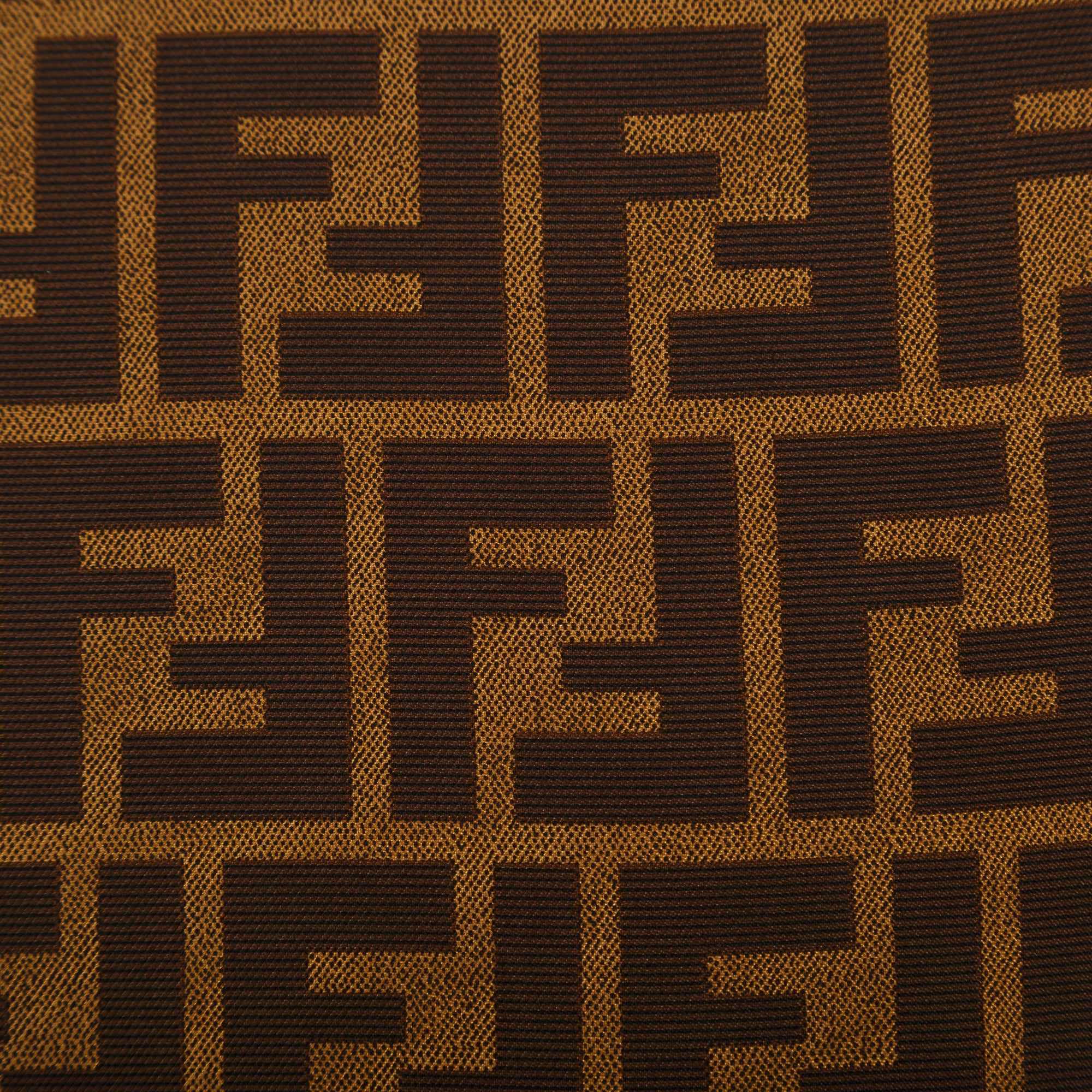 Fendi 3D Zucca Silk Twill Foulard