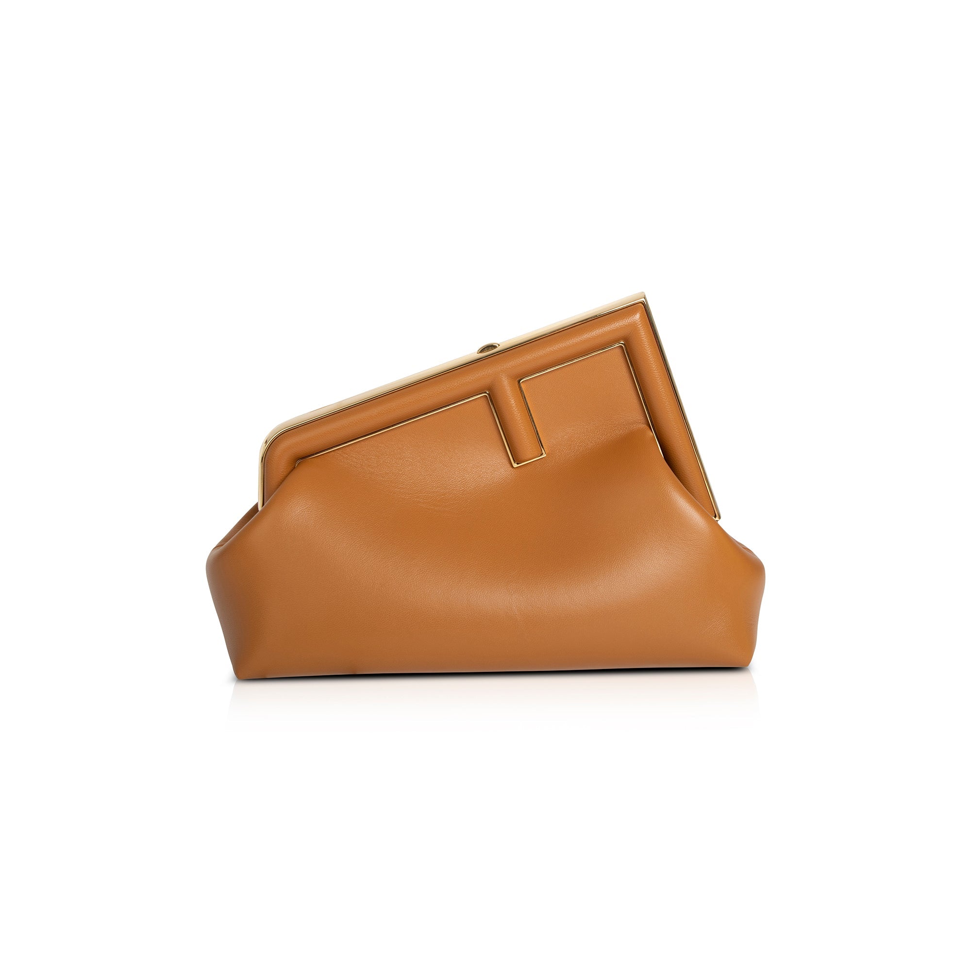 Fendi Brown Small Fendi First Bag w/ Box