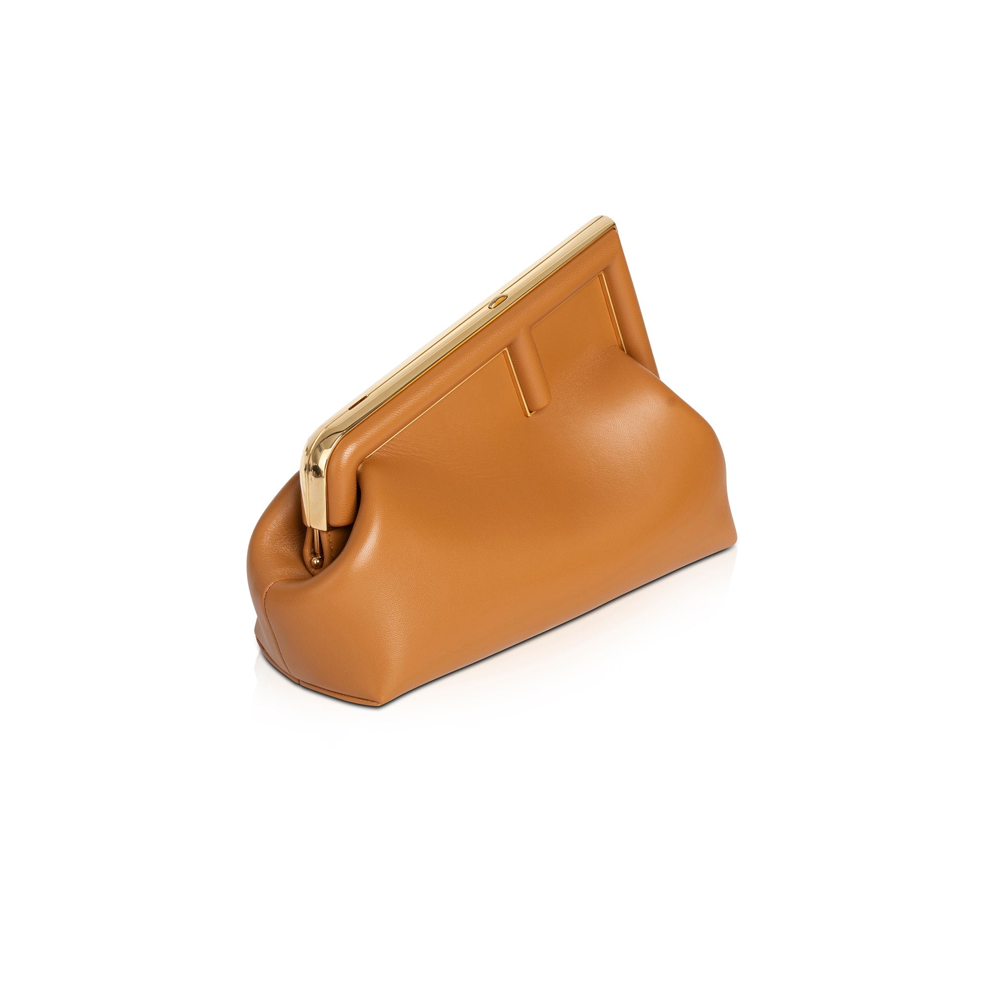 Fendi Brown Small Fendi First Bag w/ Box