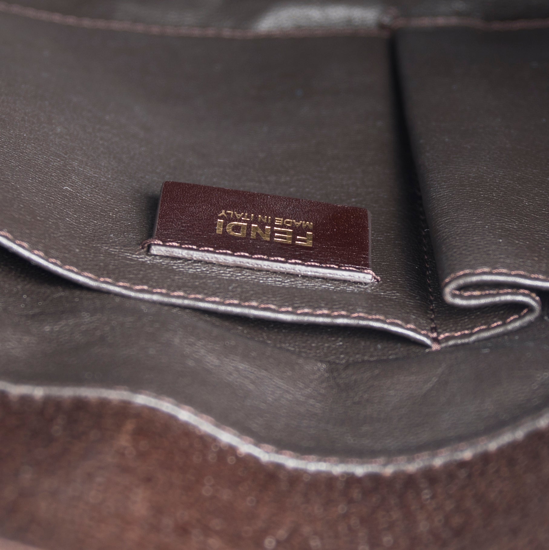 Fendi Classico No. 4 Leather Tote