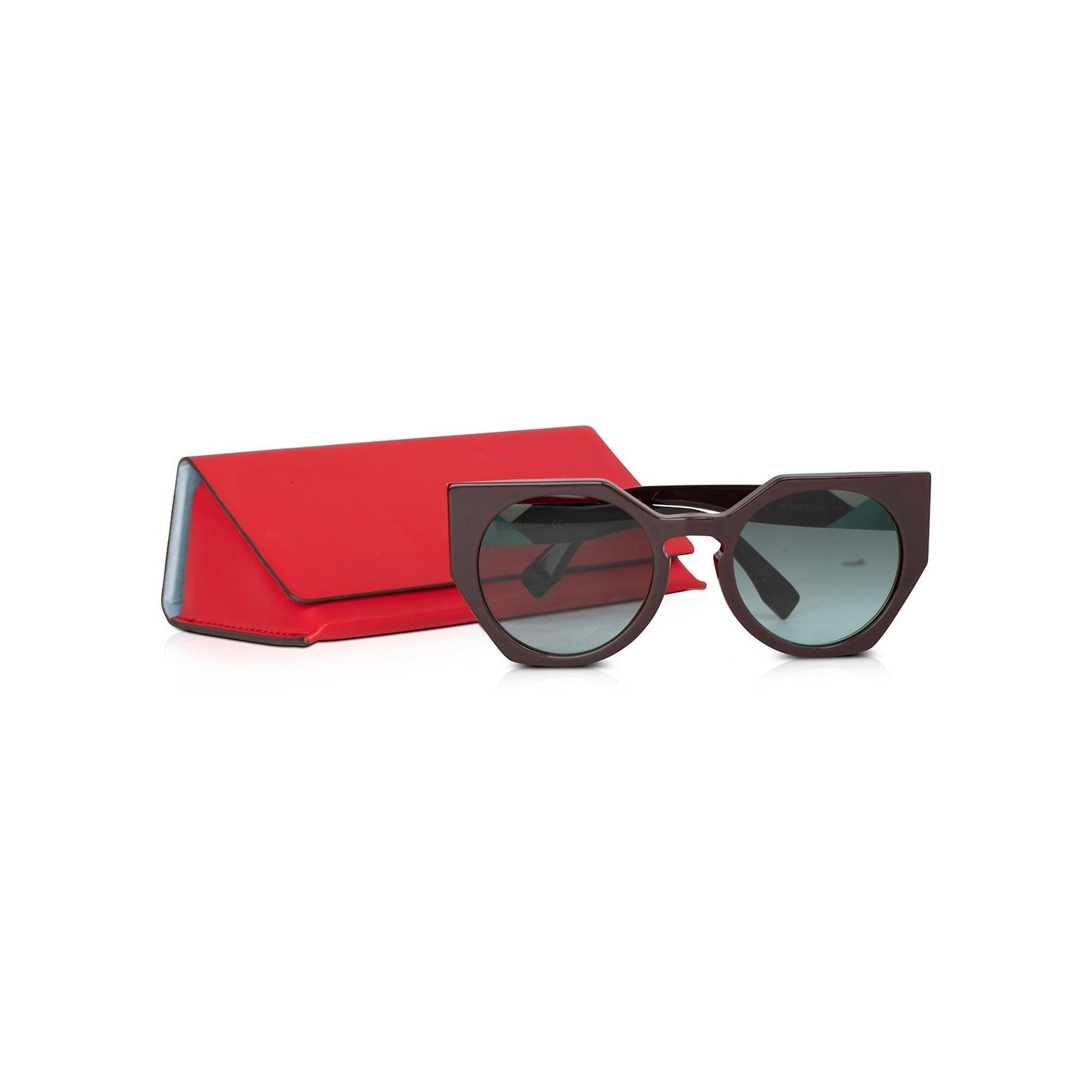 Fendi FF 0151/S Gradient Cat Eye Sunglasses w/ Box & Authenticity Card