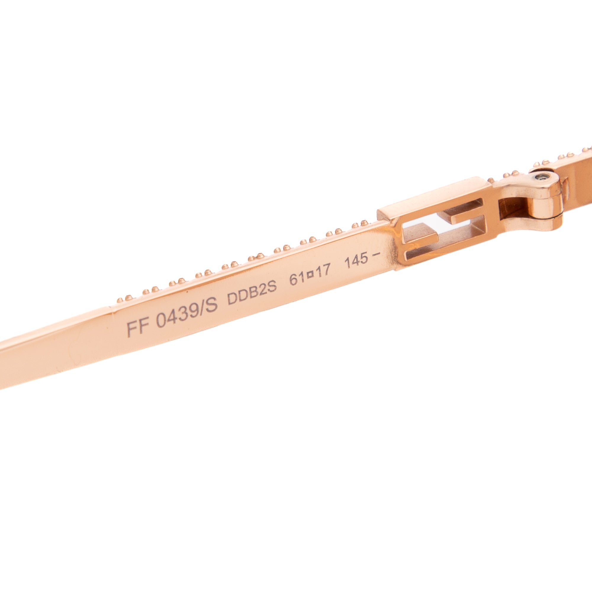 Fendi FF 0439/S Oversized Square Sunglasses w/ Case