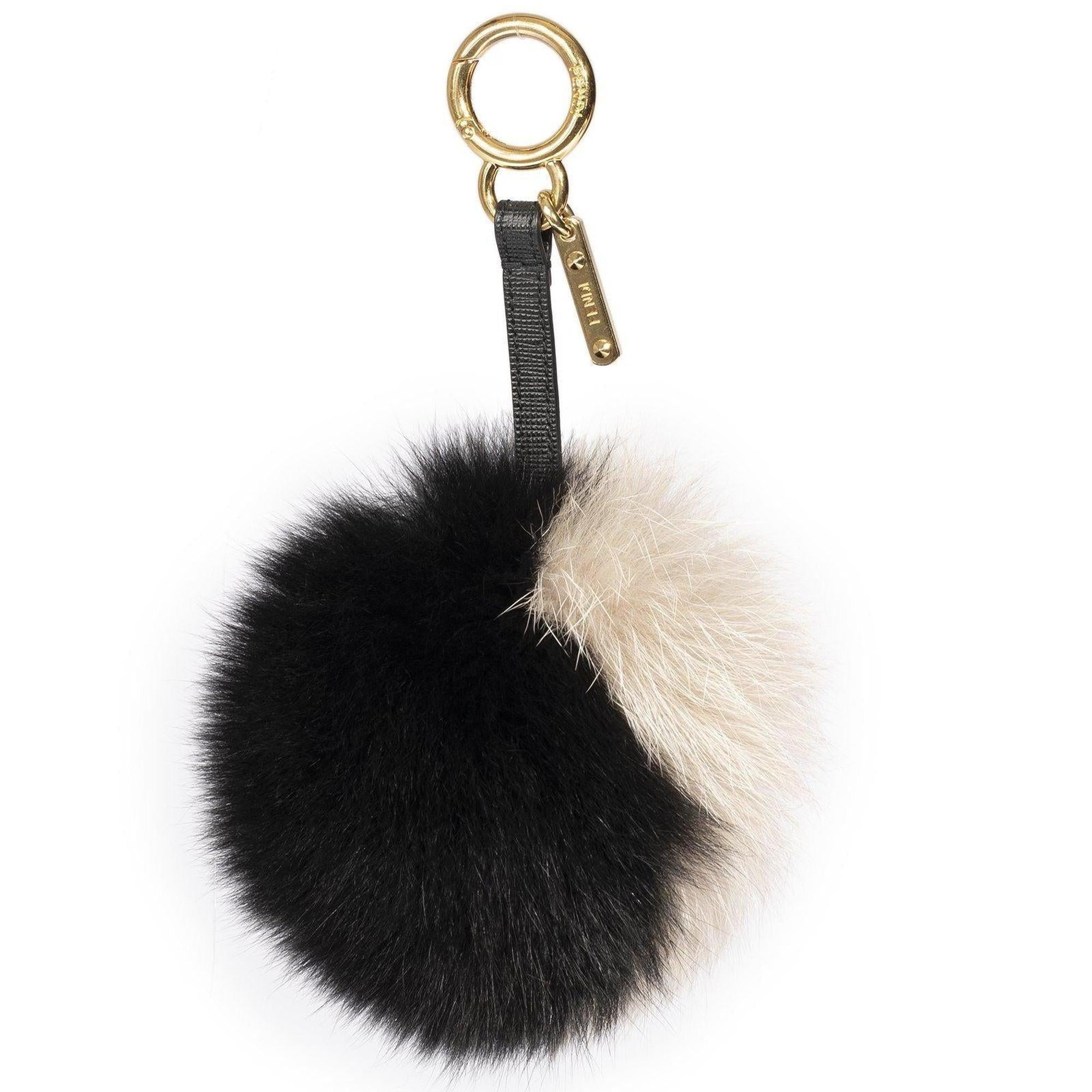 Fendi Fox Fur Pom-Pom Bag Charm