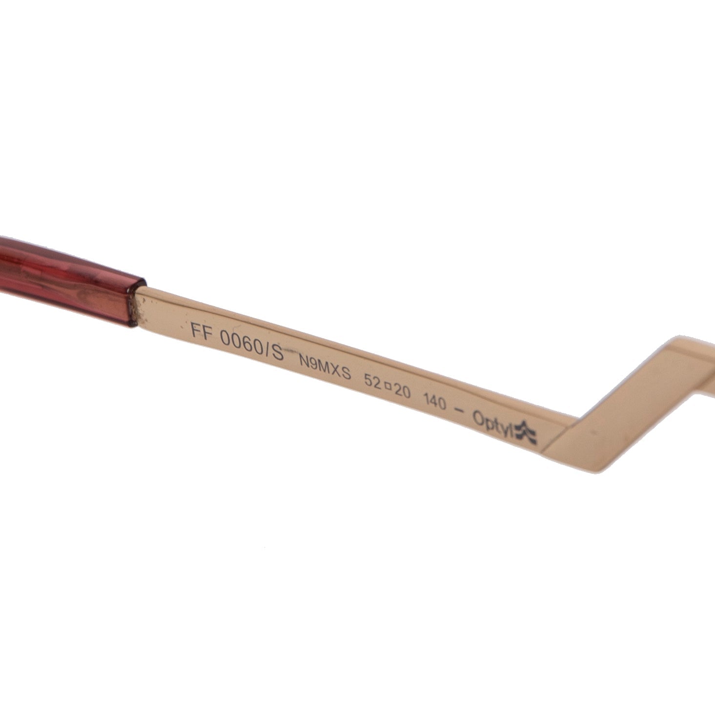 Fendi Iridia Cat Eye Sunglasses w/ Case