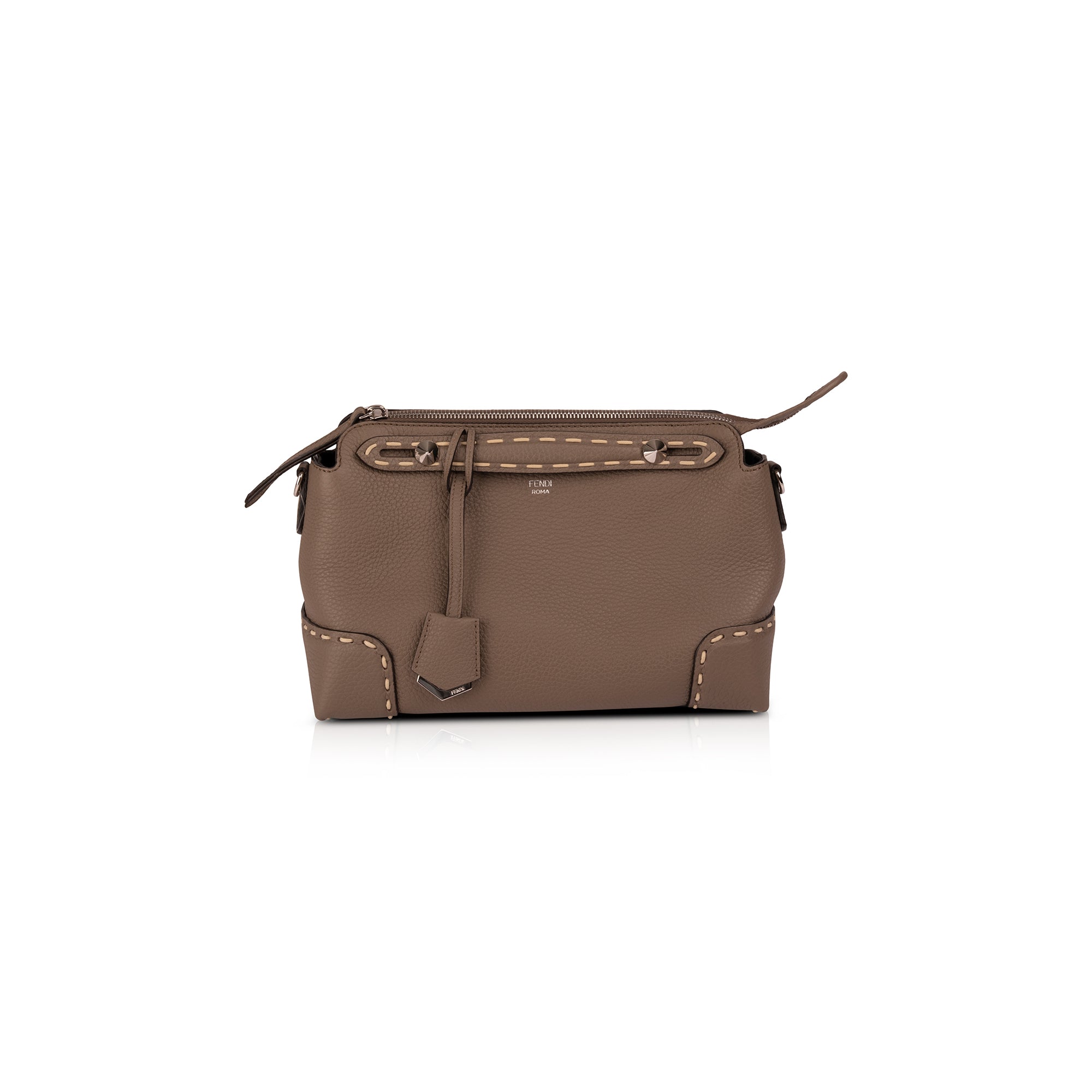 Fendi Medium By the Way Leather Satchel