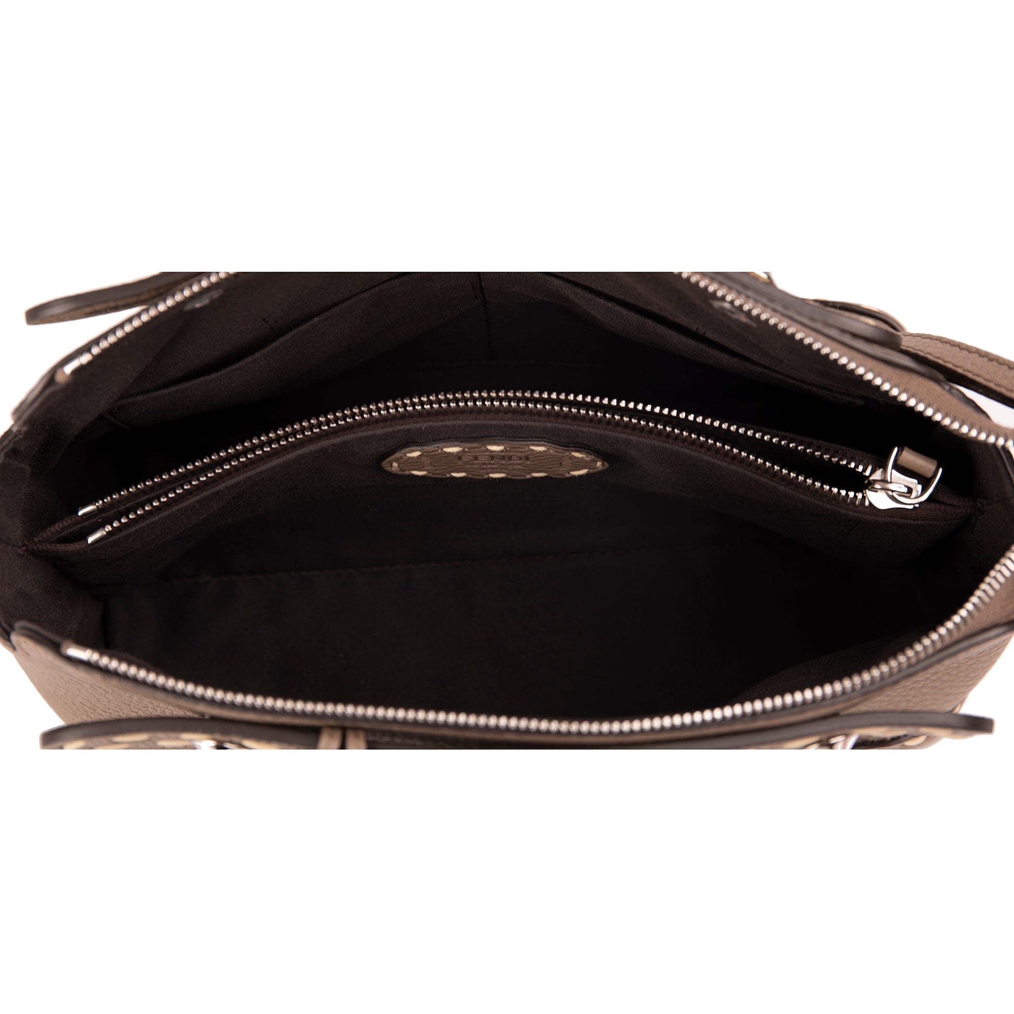 Fendi Medium By the Way Leather Satchel