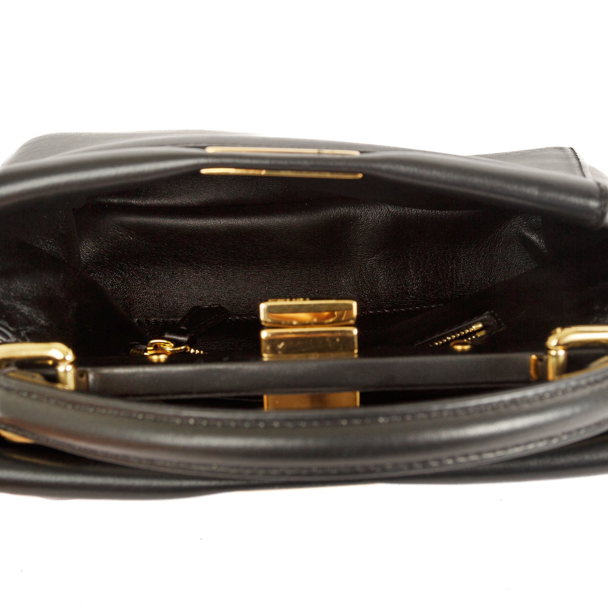 Fendi Mini Peekaboo Bag w/ Strap