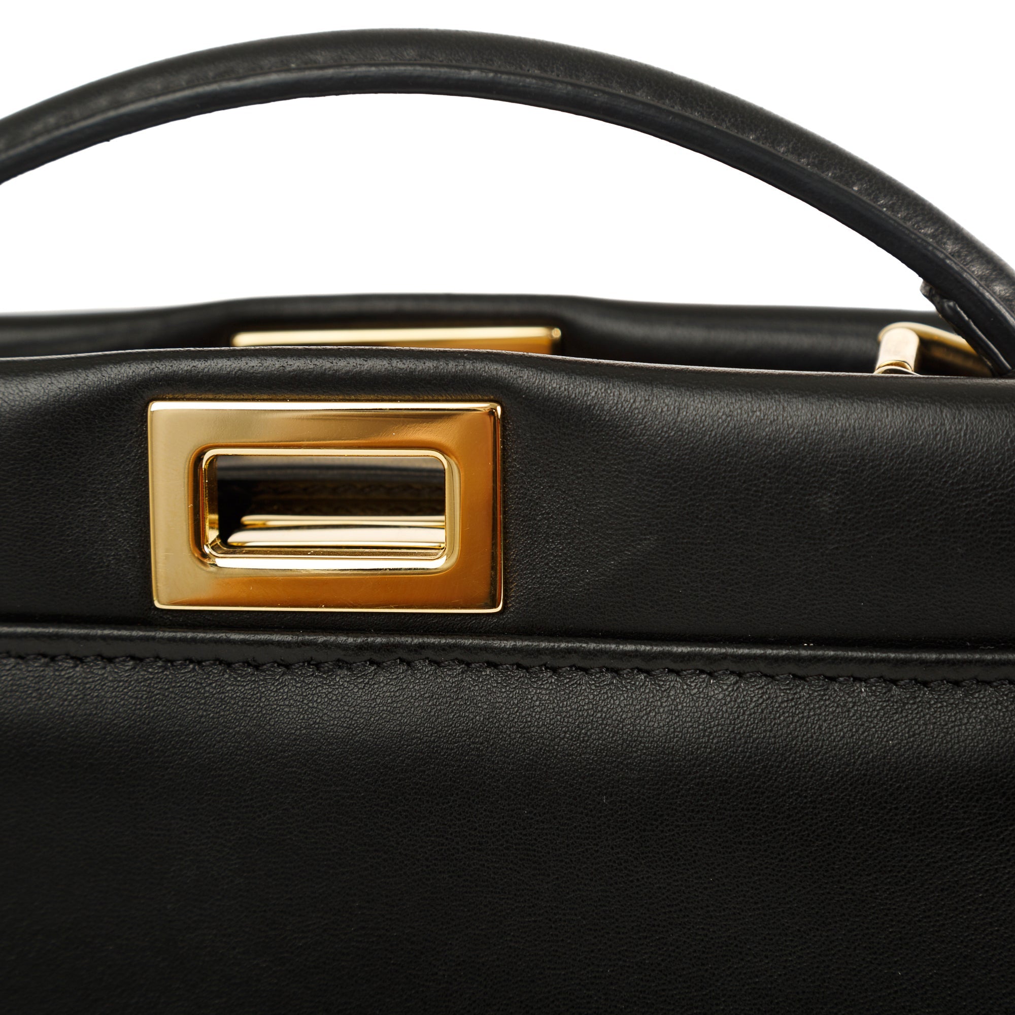 Fendi Mini Peekaboo Bag w/ Strap