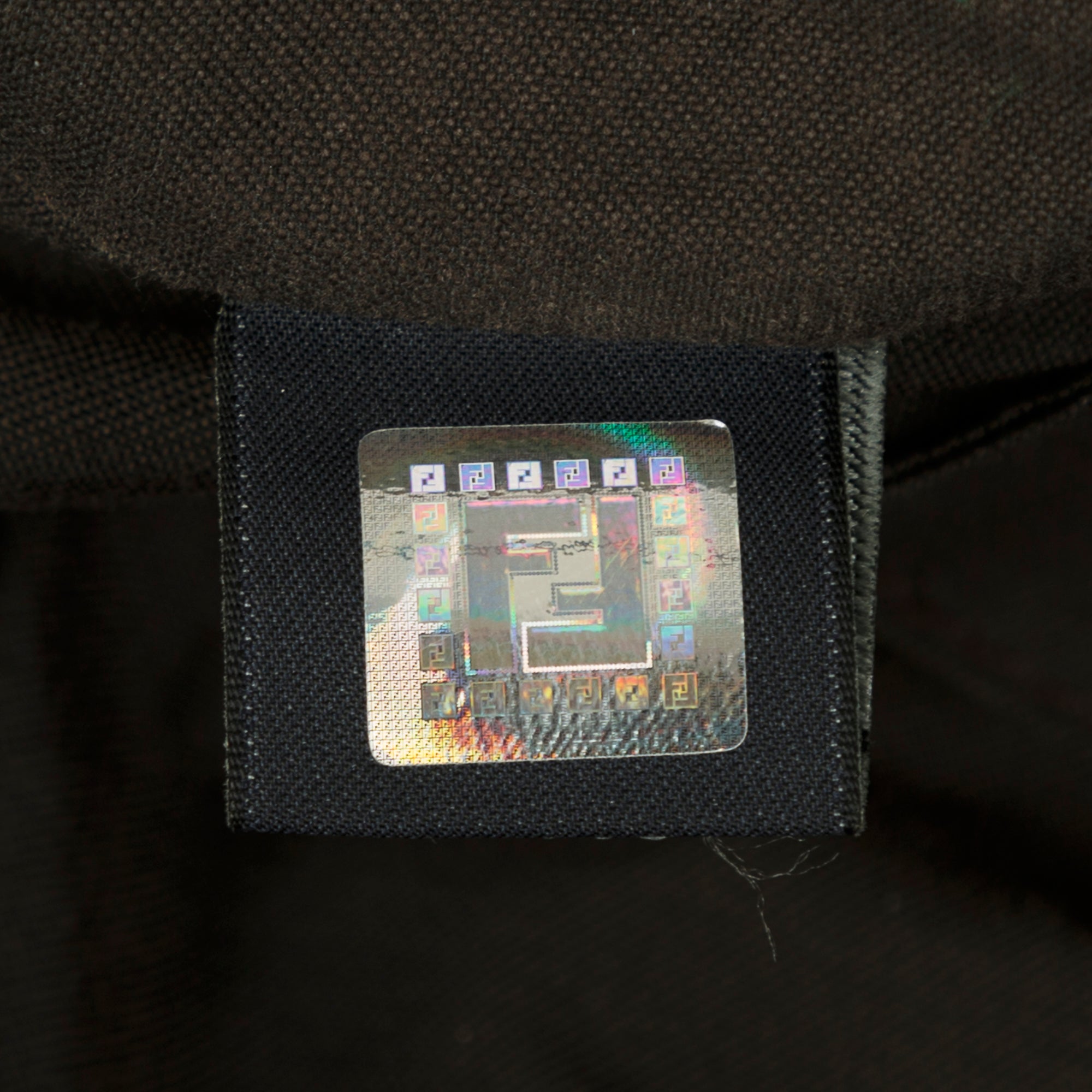 Fendi Mixed Media Boston Bag