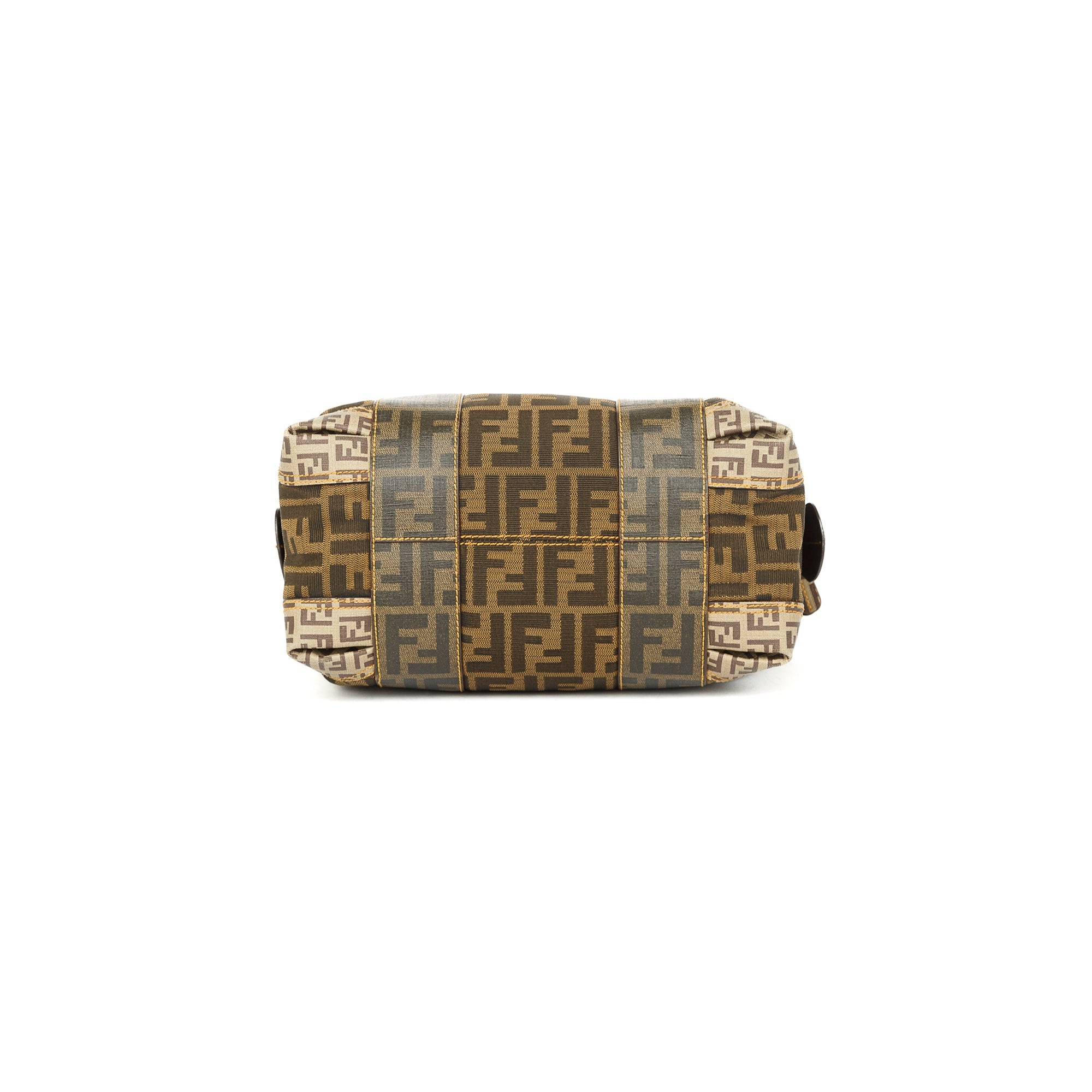 Fendi Mixed Media Boston Bag