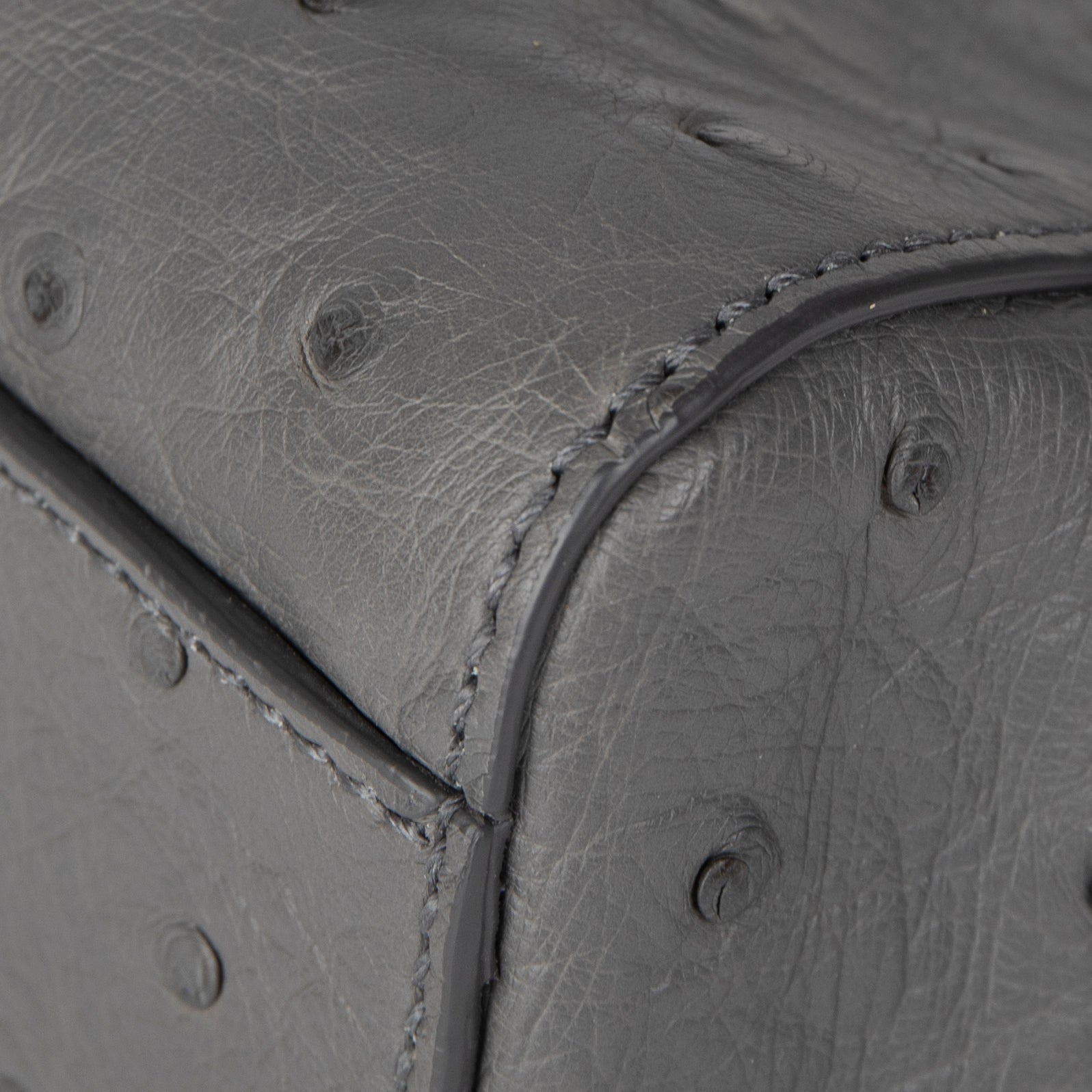 Fendi Ostrich Mini Peekaboo Isseu Bag