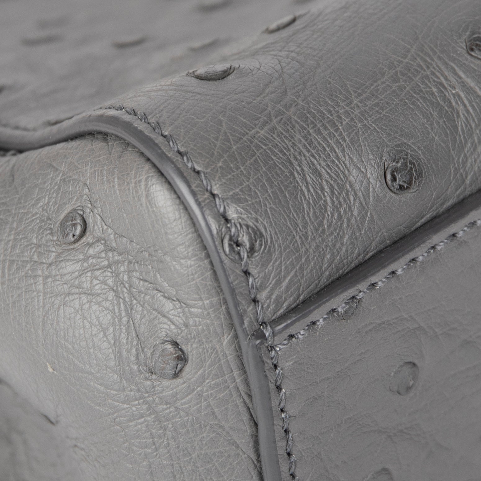 Fendi Ostrich Mini Peekaboo Isseu Bag