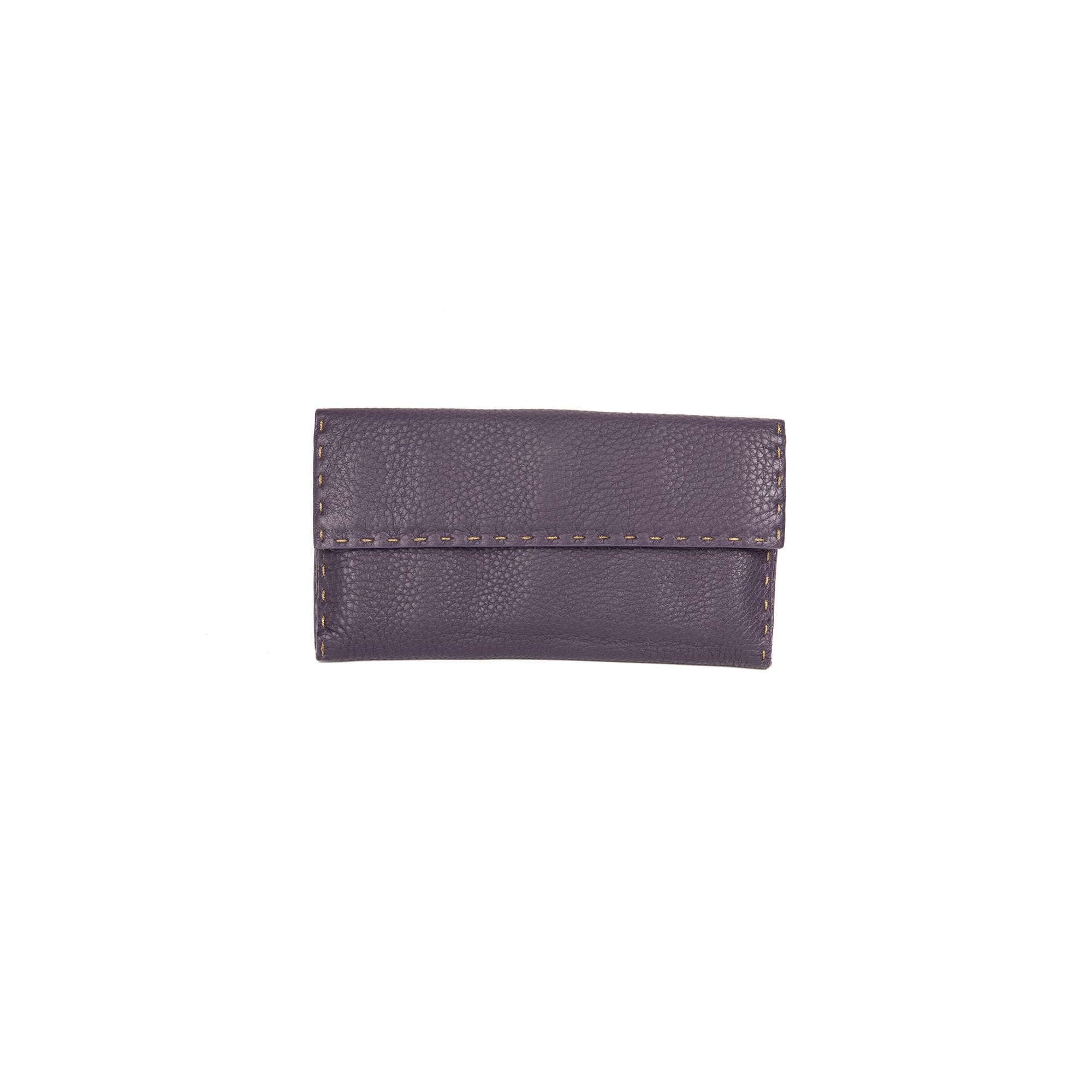 Fendi Selleria Continental Leather Wallet