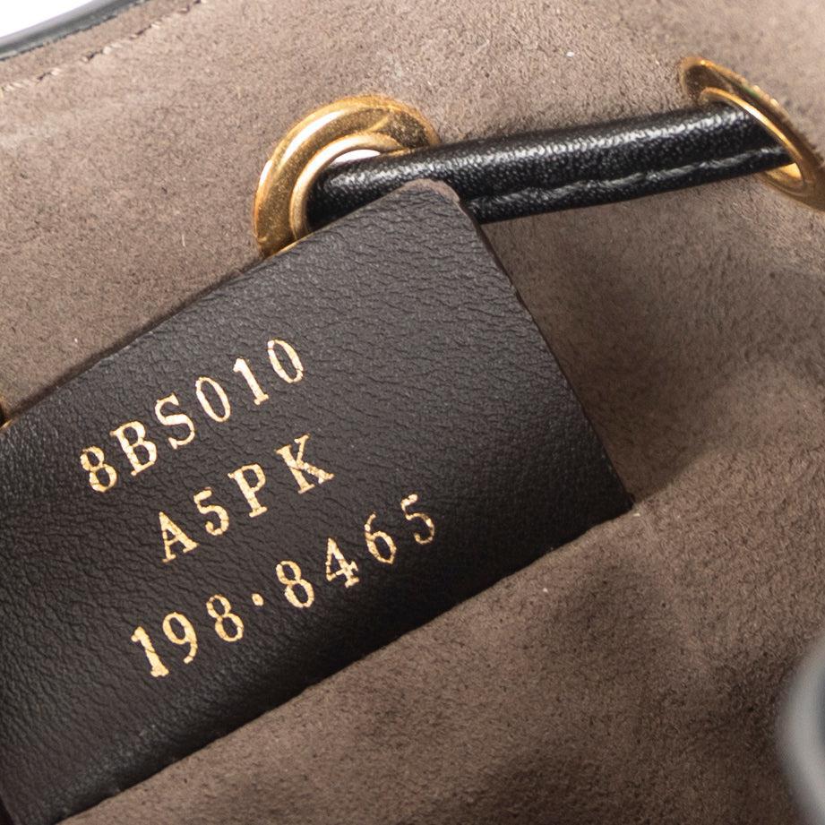Fendi Studded Mini Mon Tresor Bucket Bag