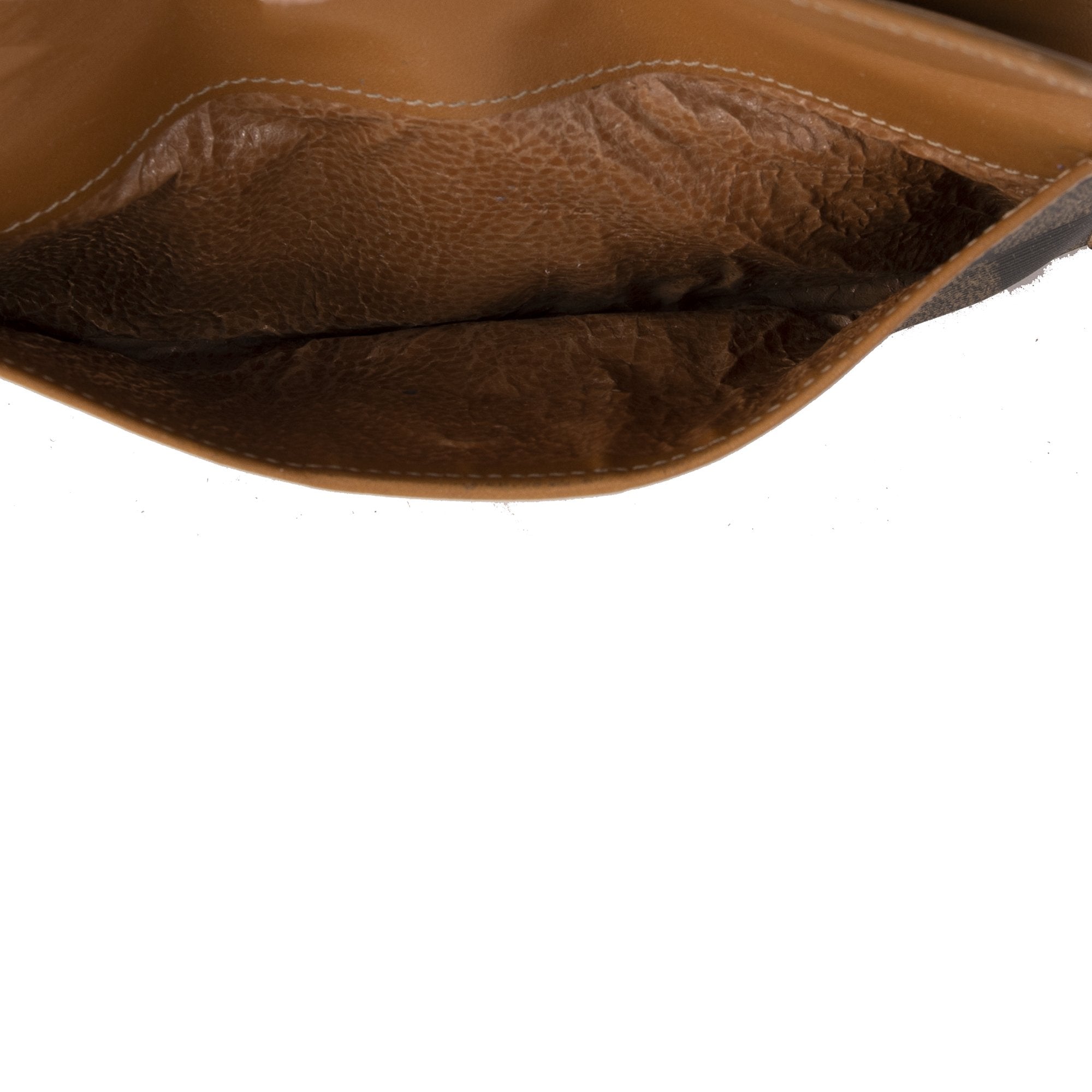 Fendi Vintage Checkered Continental Wallet