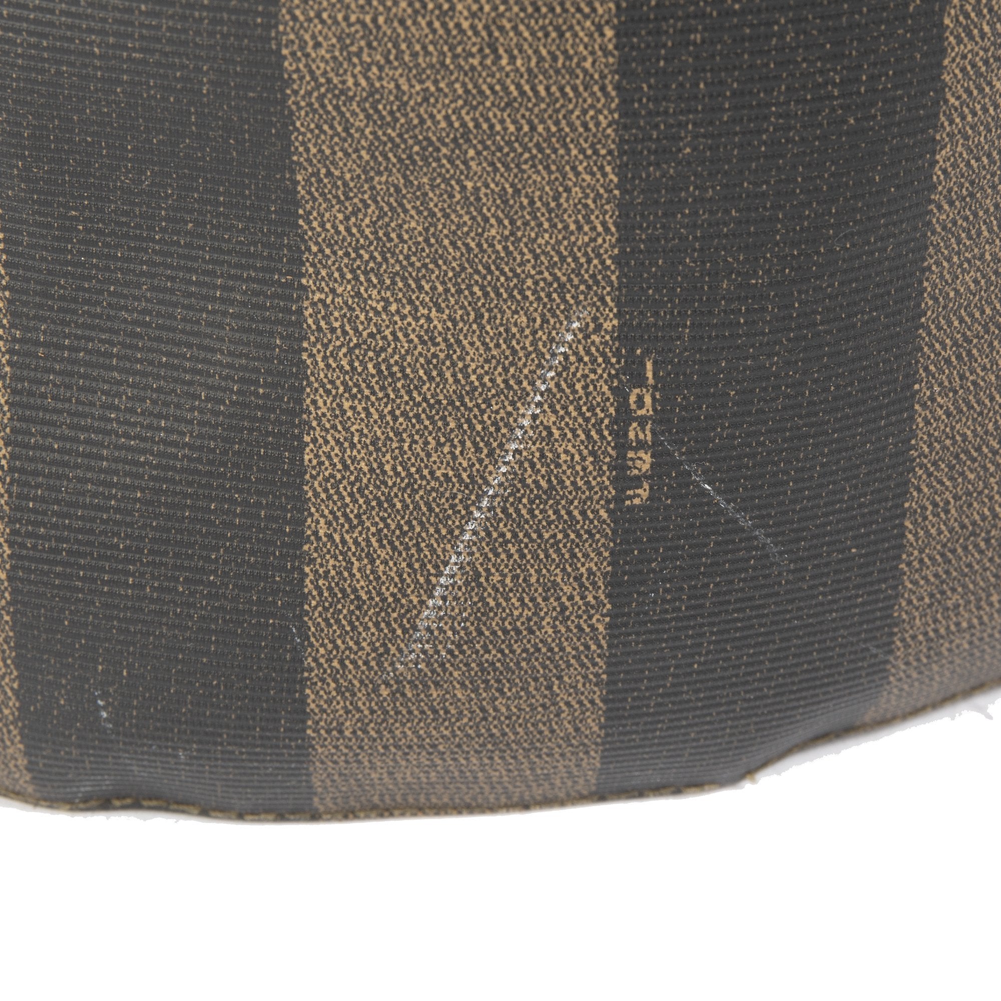 Fendi Vintage Pequin Bucket Bag