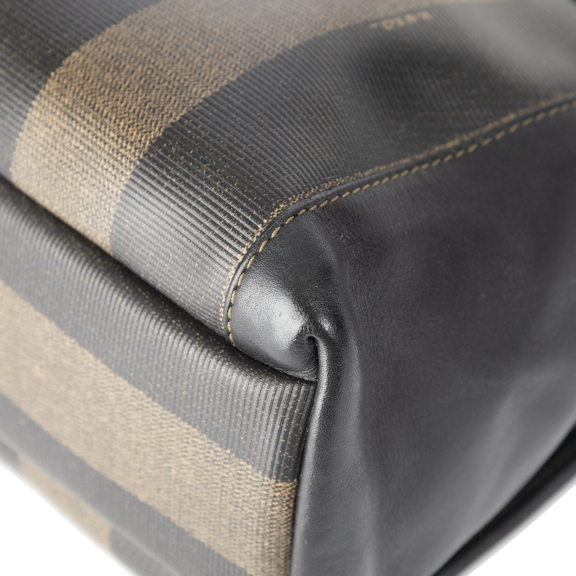 Fendi Vintage Pequin Crossbody Bag