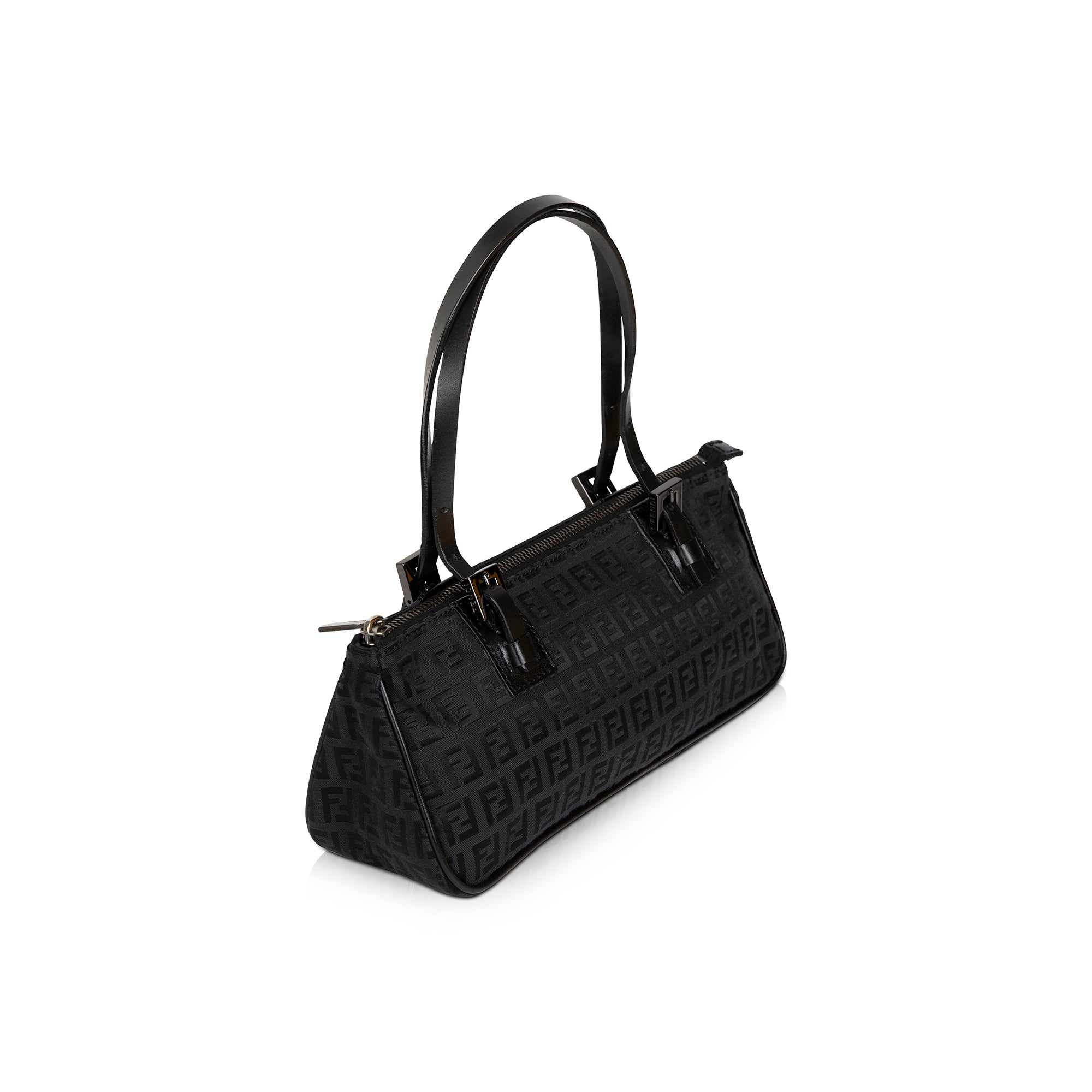 Fendi Vintage Small Zucchino Handle Bag