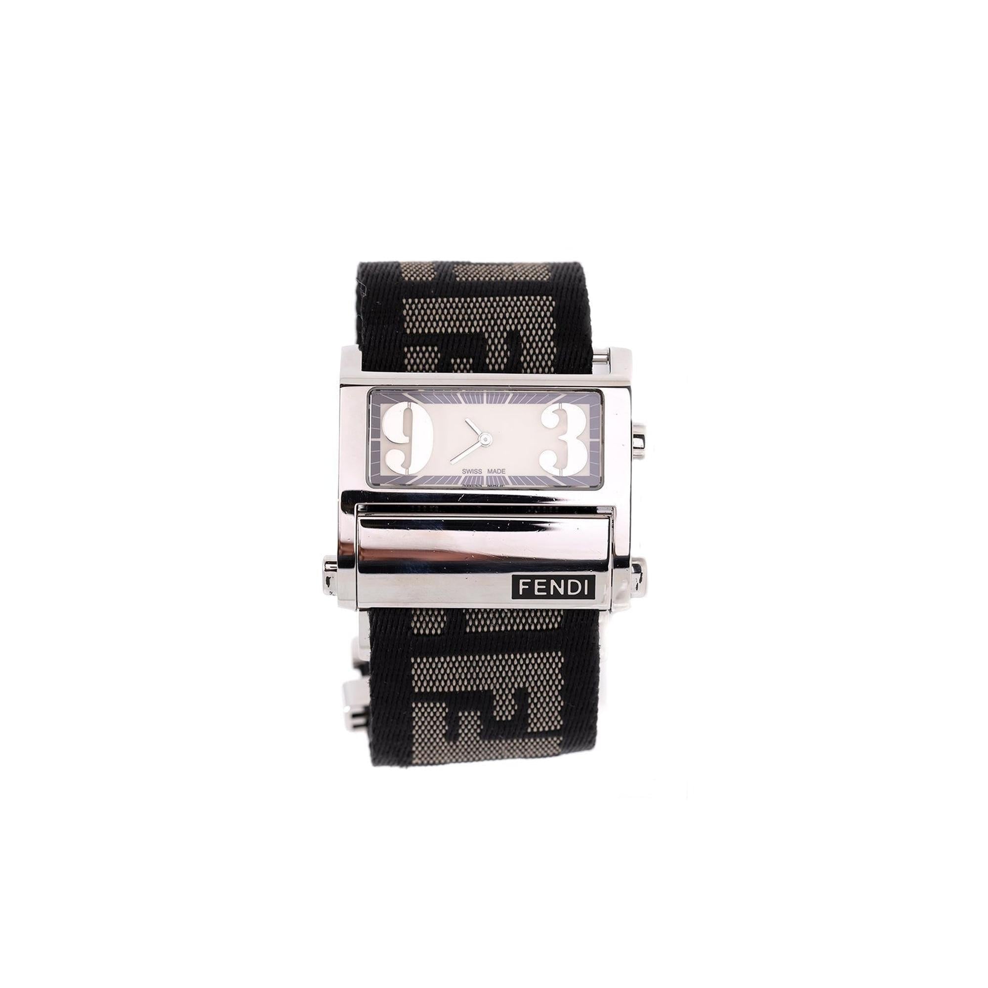 Fendi Zip Code Watch
