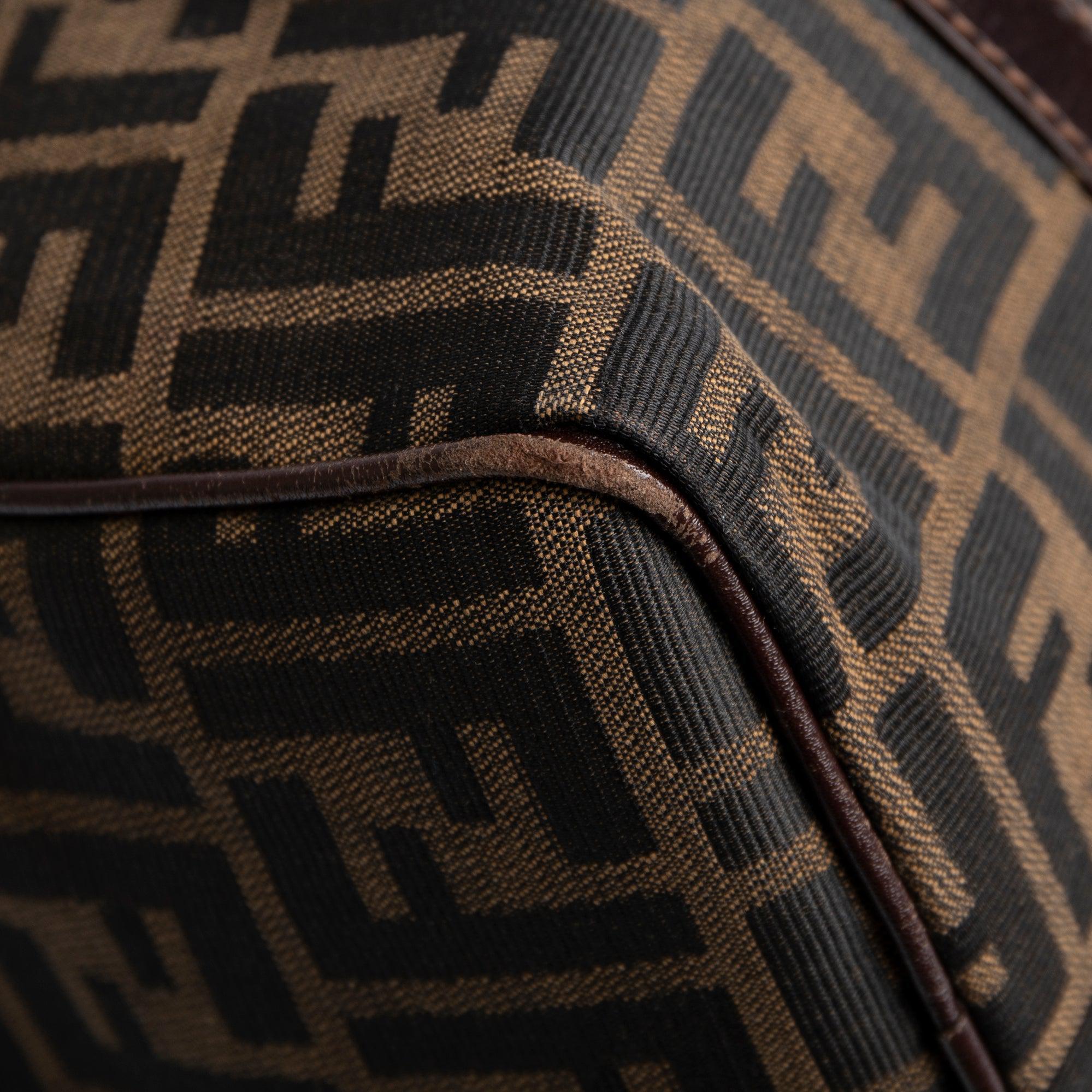 Fendi Zucca Boston Bag