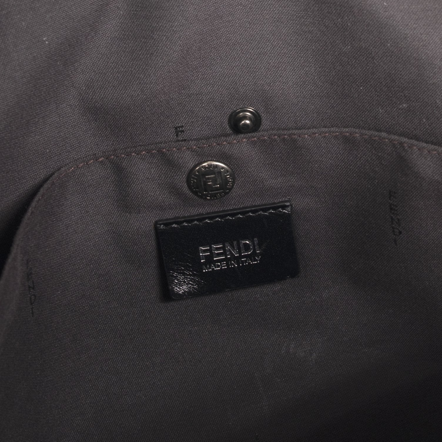 Fendi Zucca Coated Canvas Briefcase