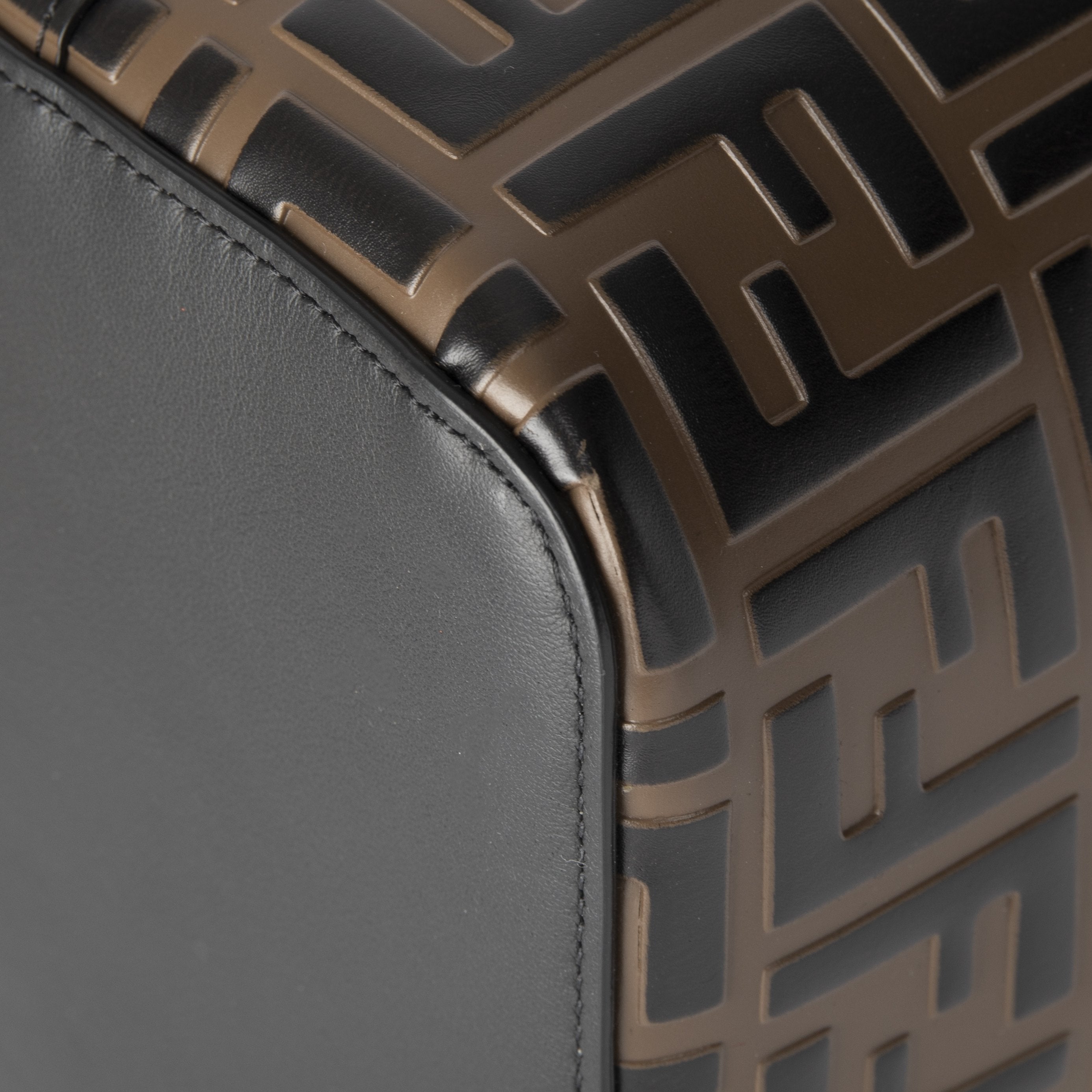 Fendi Zucca Mon Tressor Bucket Bag