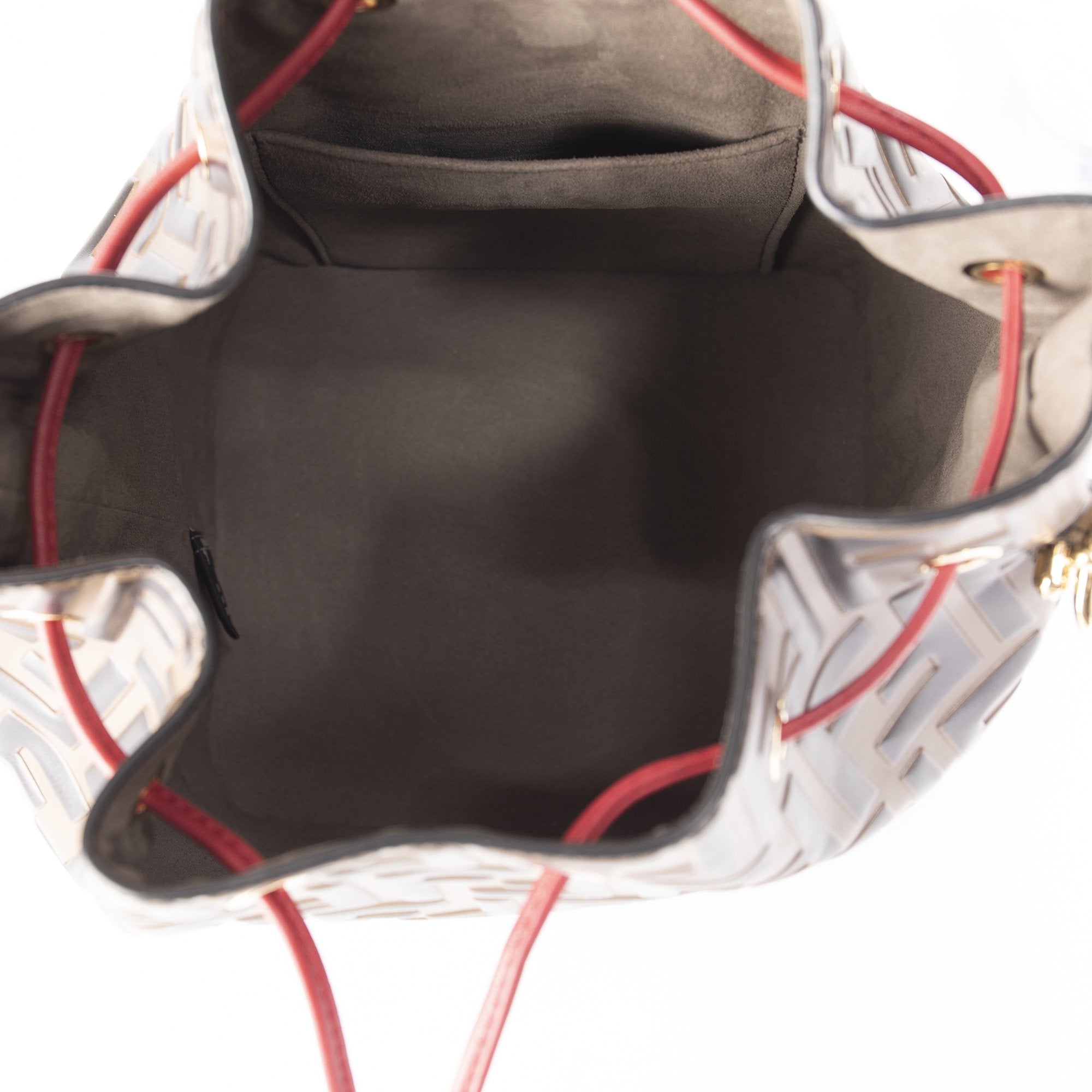 Fendi Zucca Mon Tressor Bucket Bag