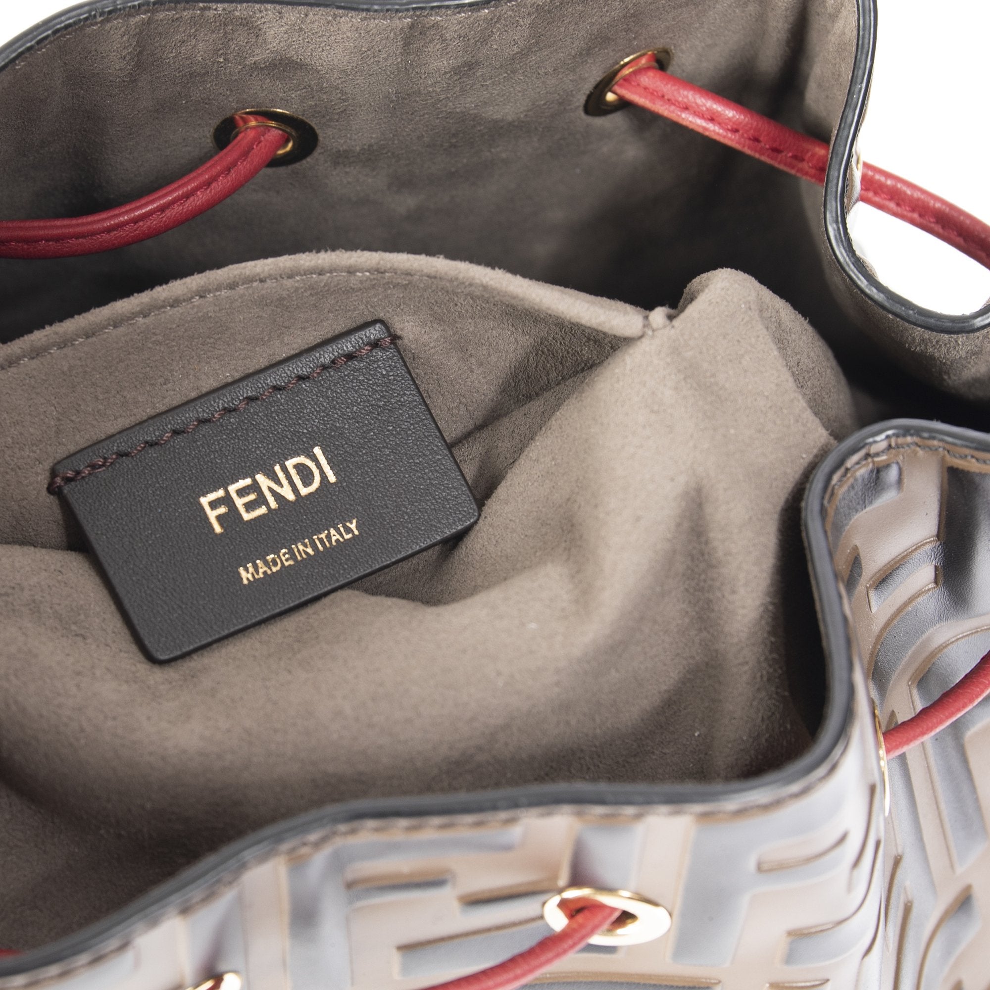 Fendi Zucca Mon Tressor Bucket Bag