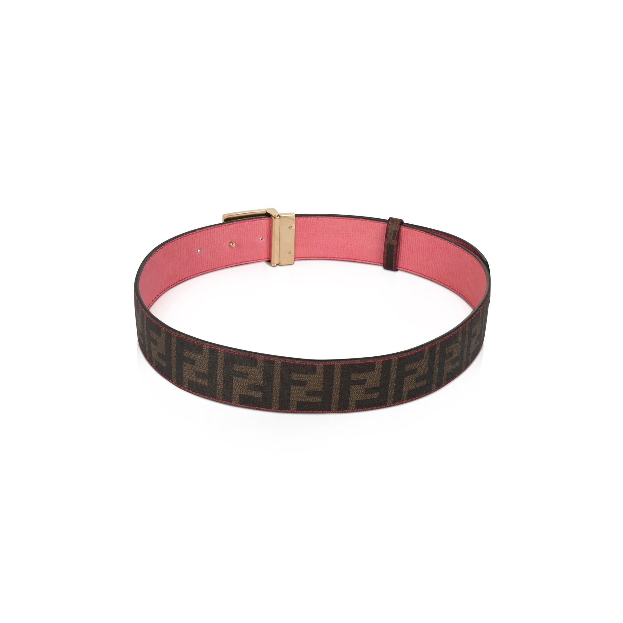 Fendi Zucca Reversible Belt