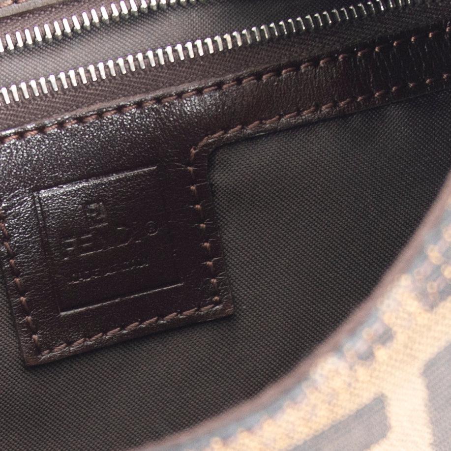 Fendi Zucca Small Hobo Bag