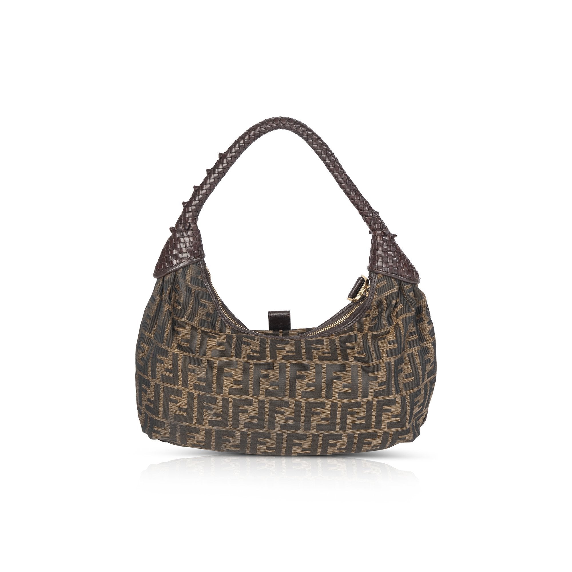 Fendi Zucca Spy Hobo