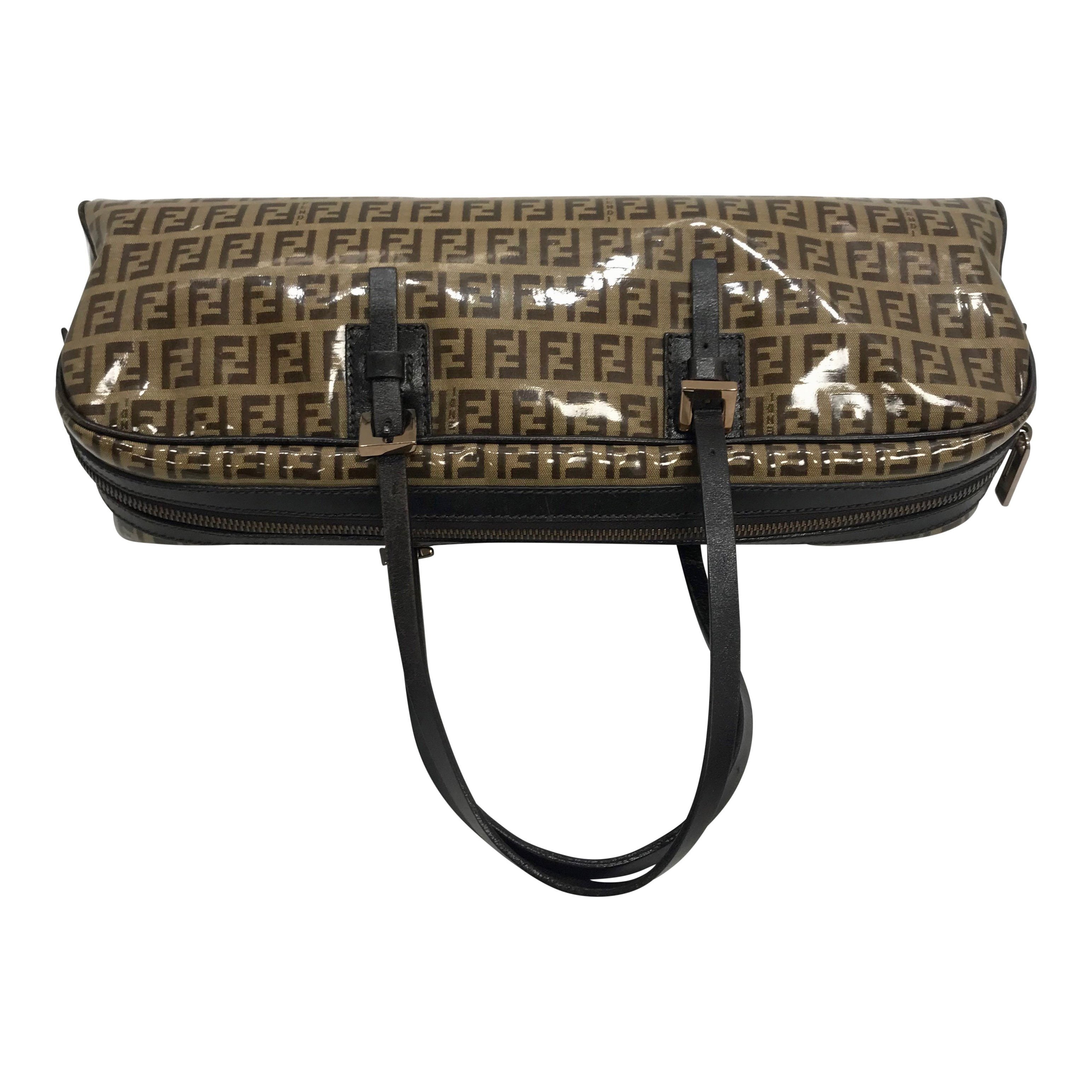 Fendi Zucchino Bowler Bag