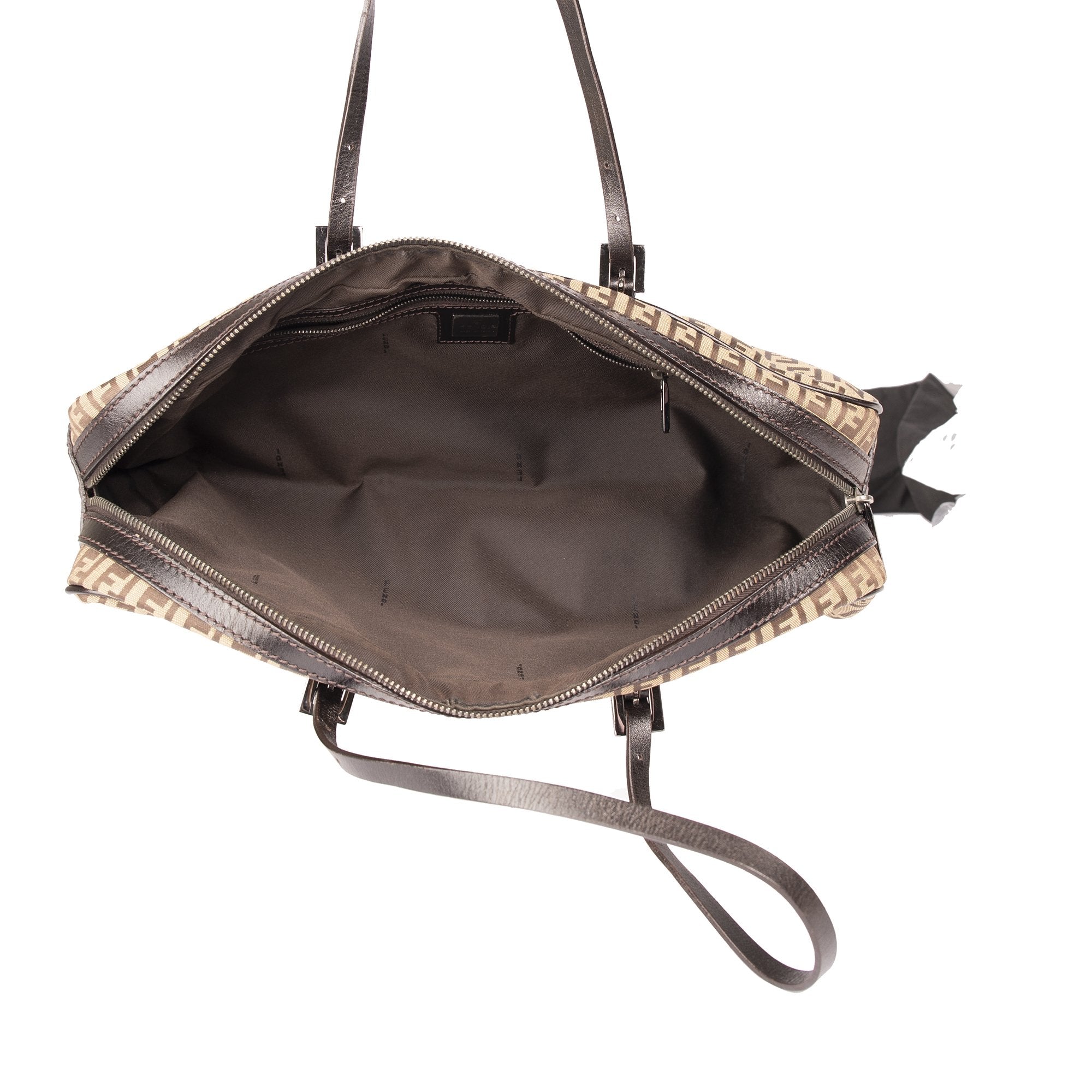 Fendi Zucchino Bowler Bag