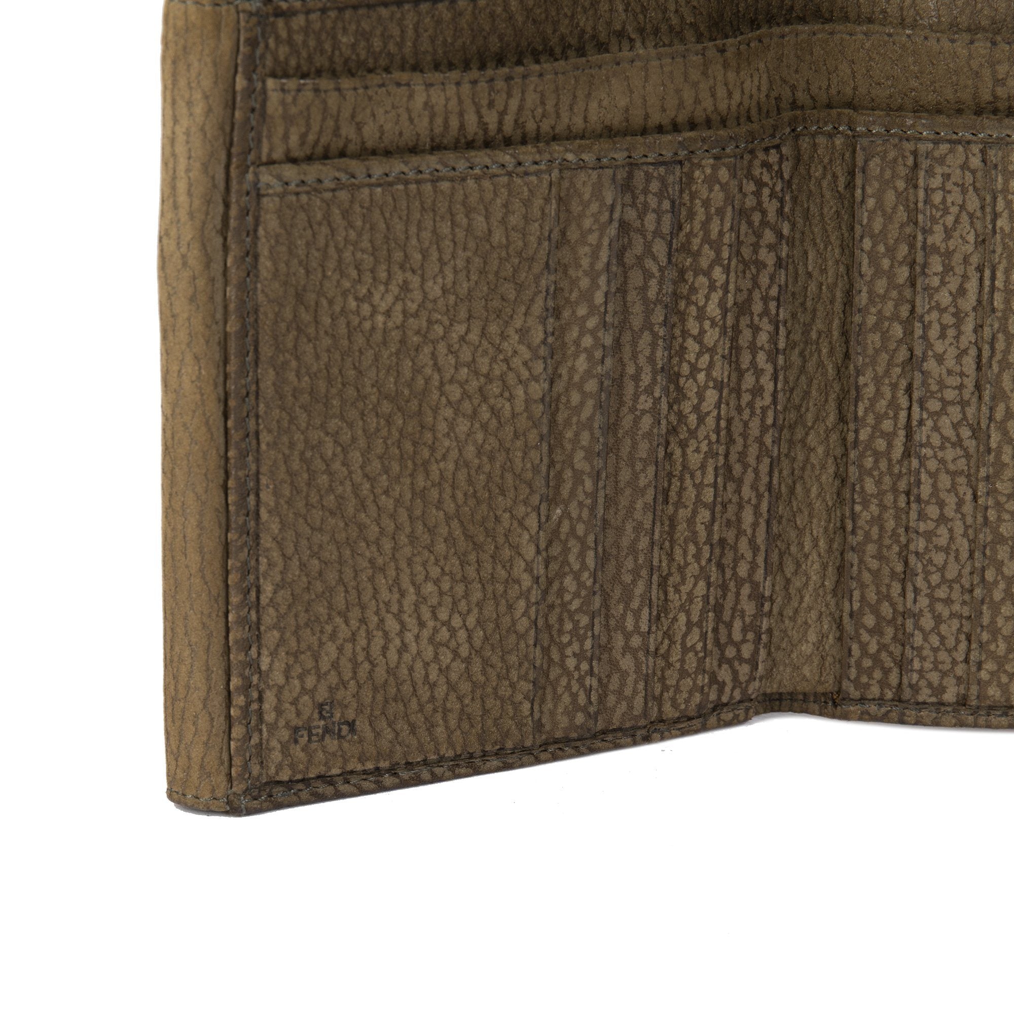 Fendi Zucchino Compact Wallet