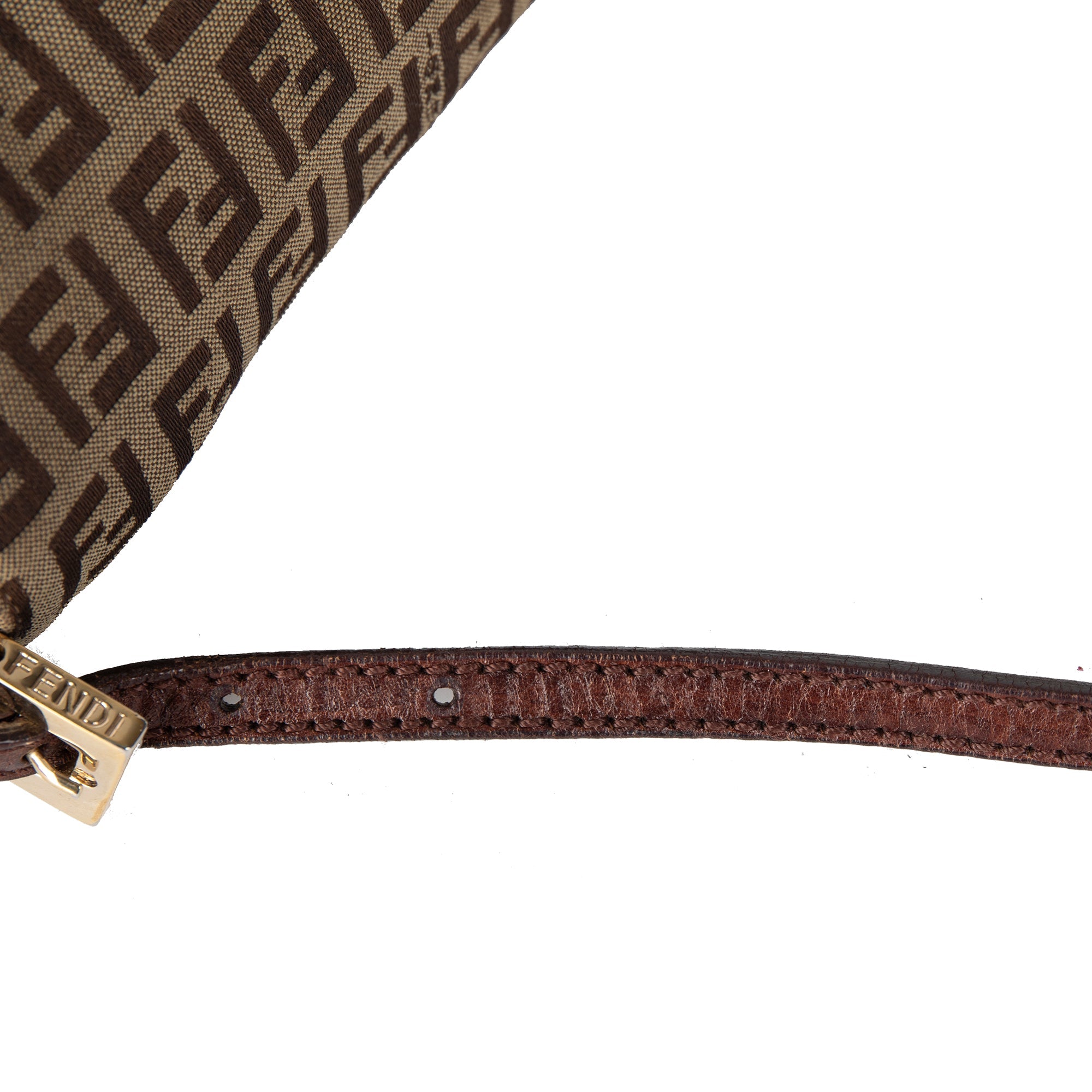 Fendi Zucchino Mini Mama Baguette Bag