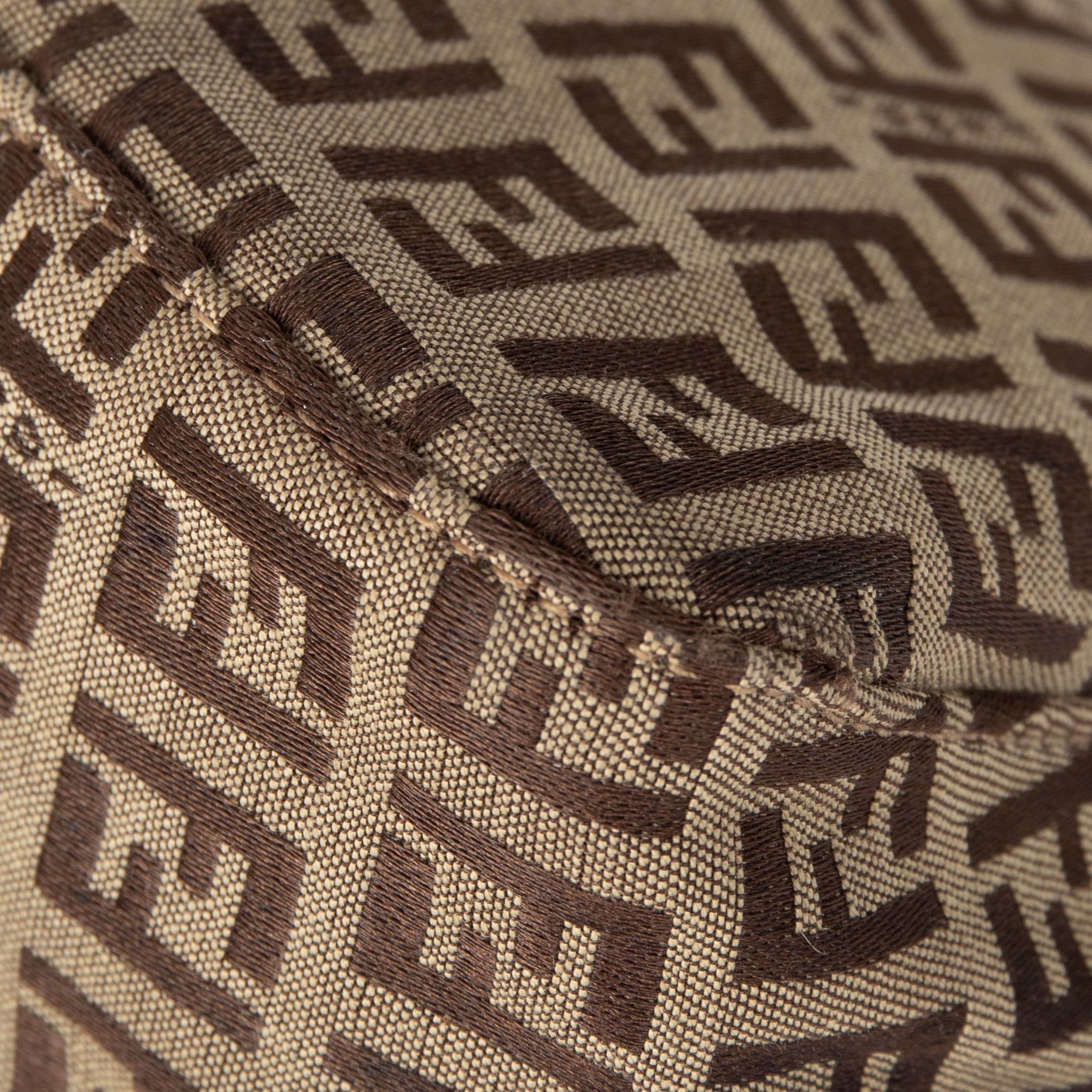 Fendi Zucchino Mini Mama Baguette Bag