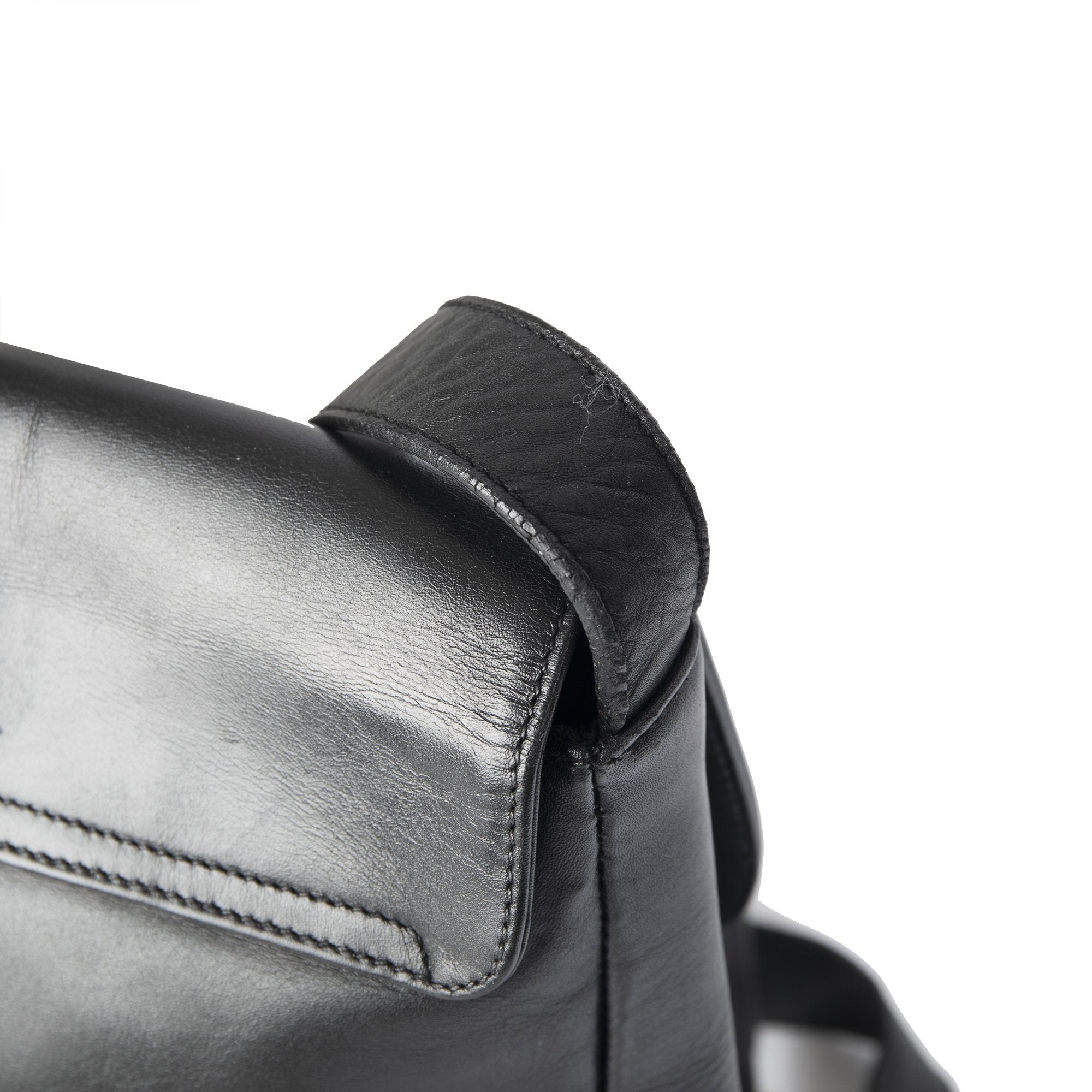 Ferragamo Gancini Leather Shoulder Bag