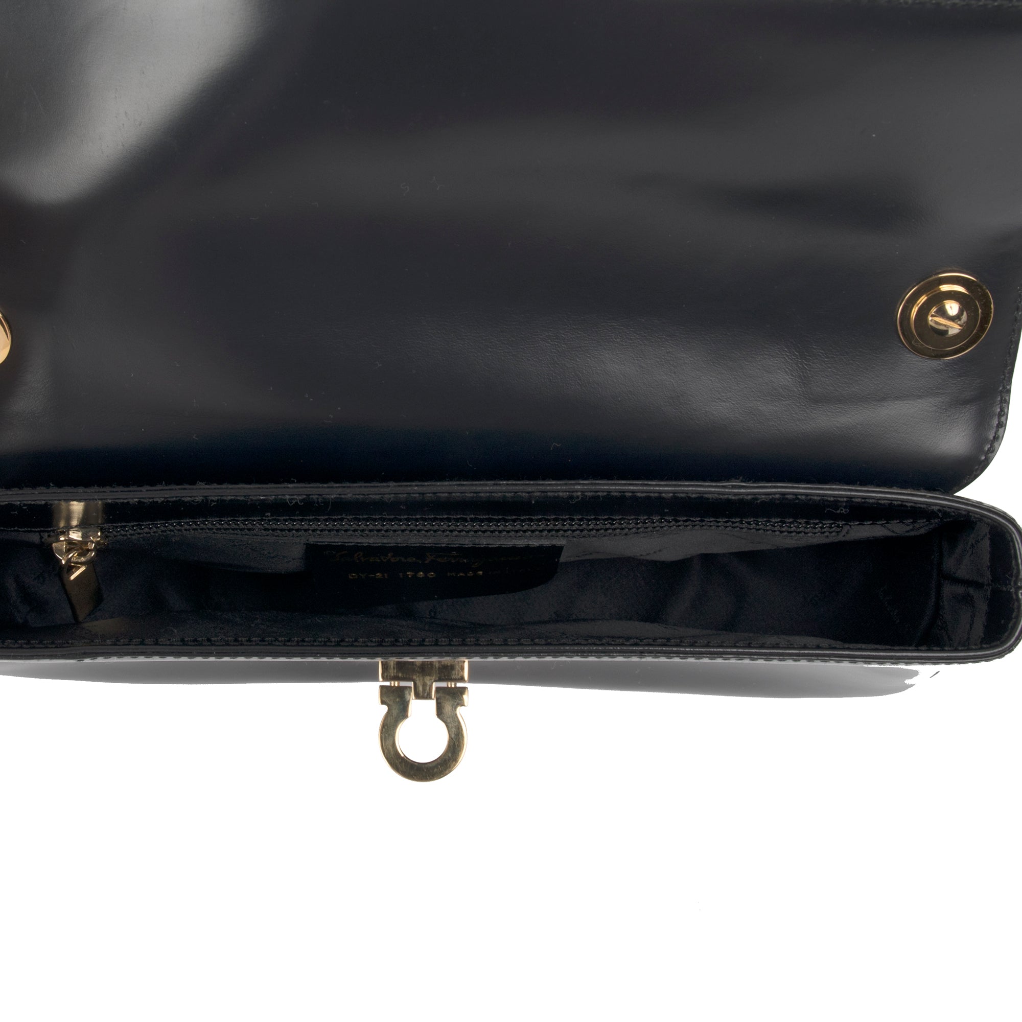 Ferragamo Gancio Flip-Lock Shoulder Bag