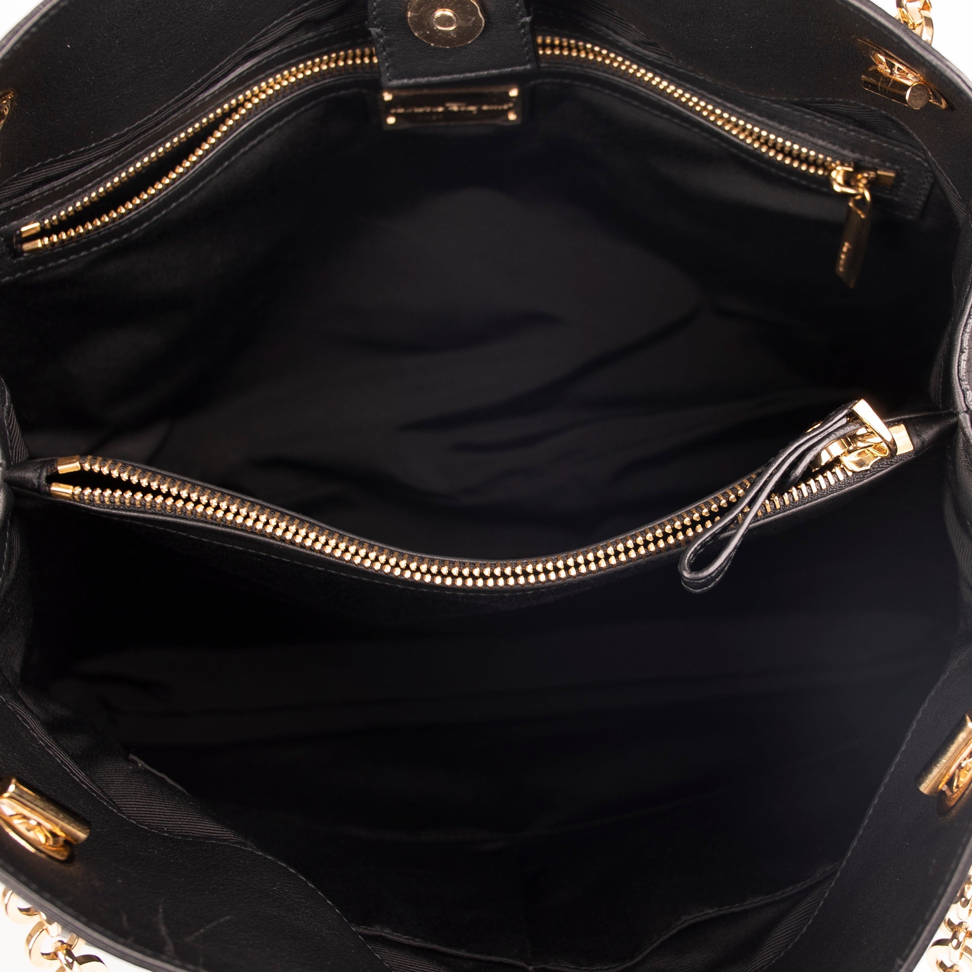 Ferragamo Sheba Leather Tote