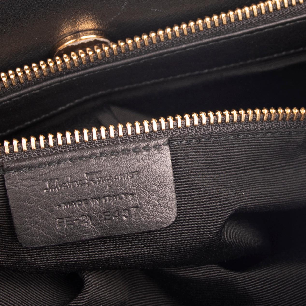Ferragamo Sheba Leather Tote